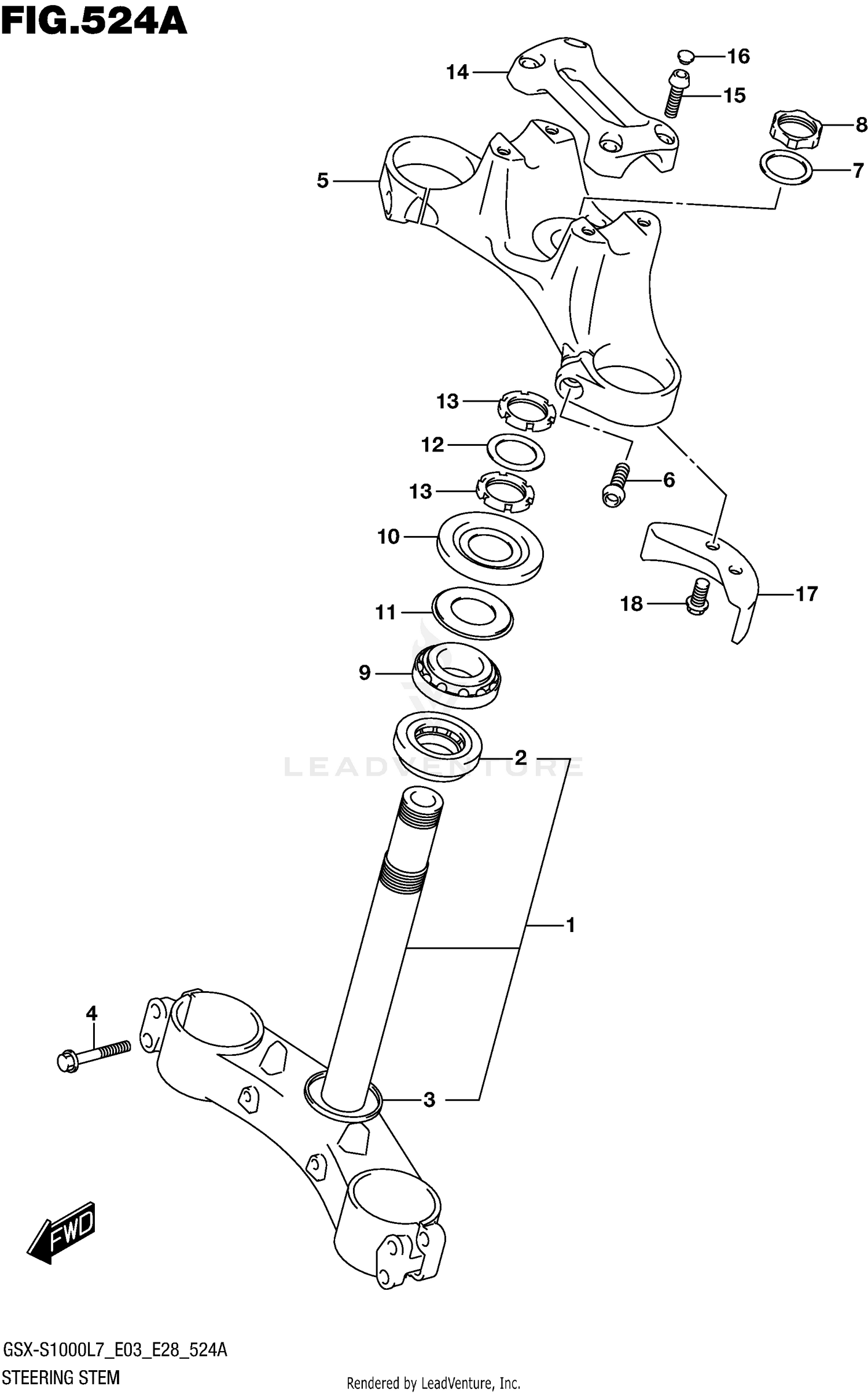 STEERING STEM