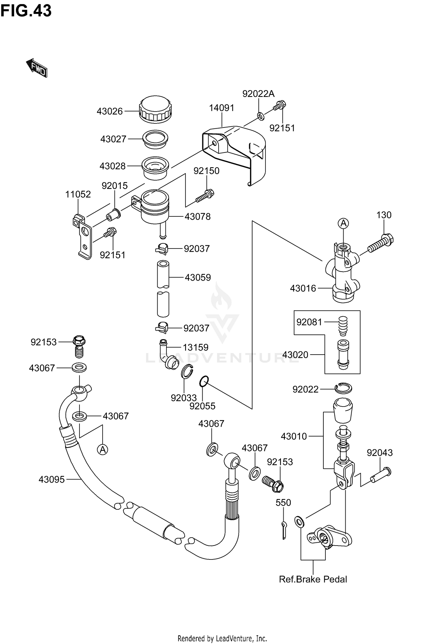 REAR MASTER CYLINDER