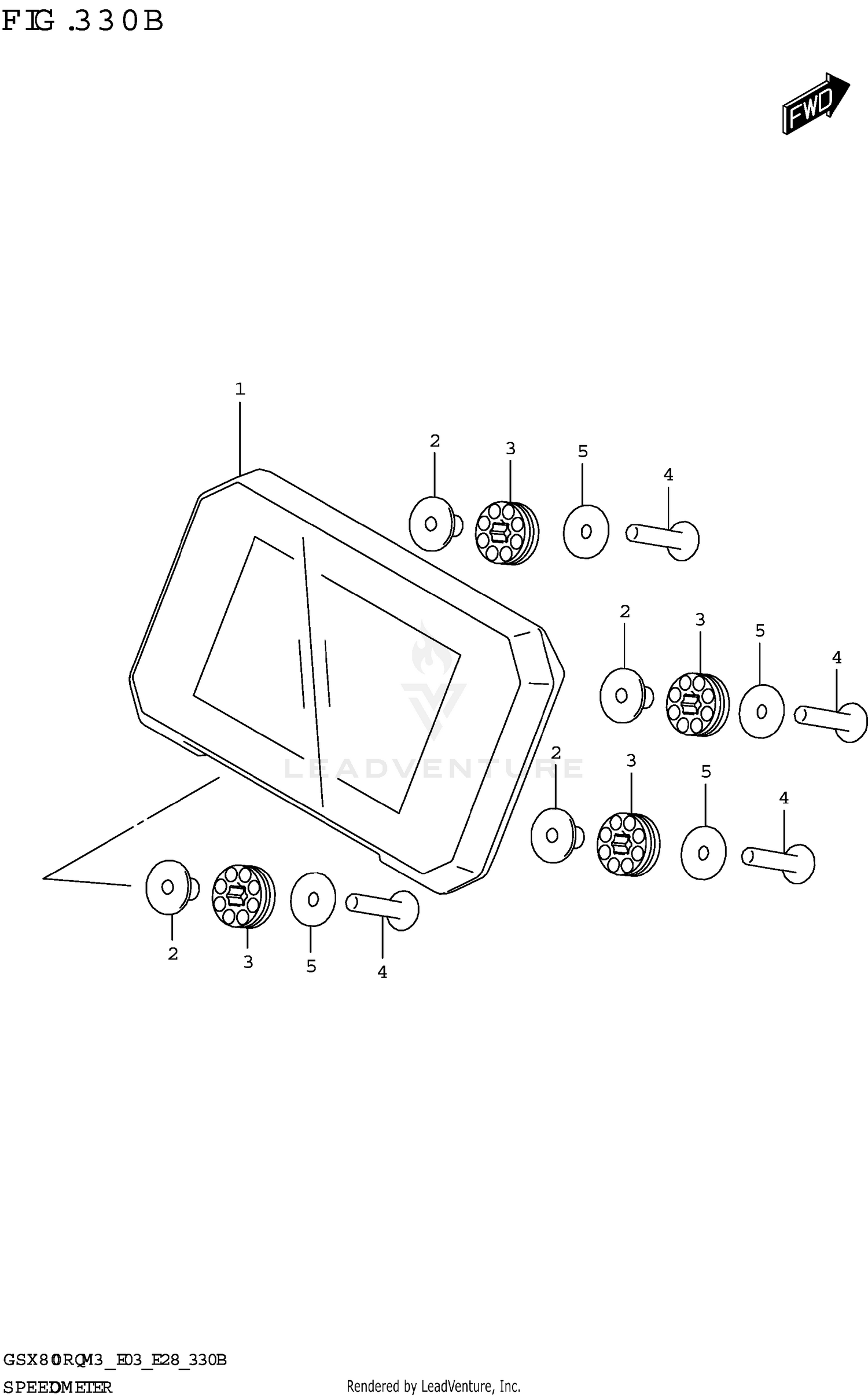SPEEDOMETER (E03,E33)
