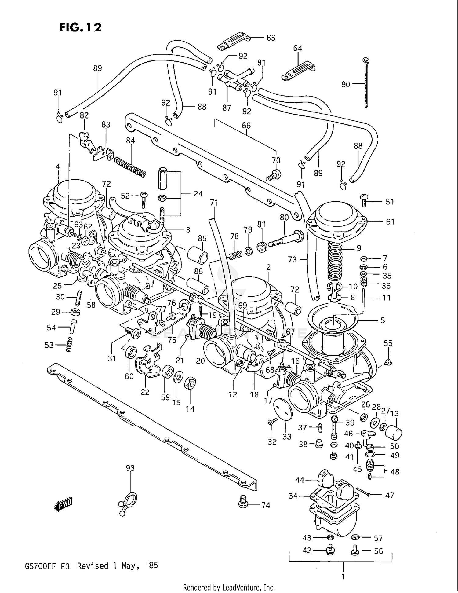 CARBURETOR (FOR CALIFORNIA)