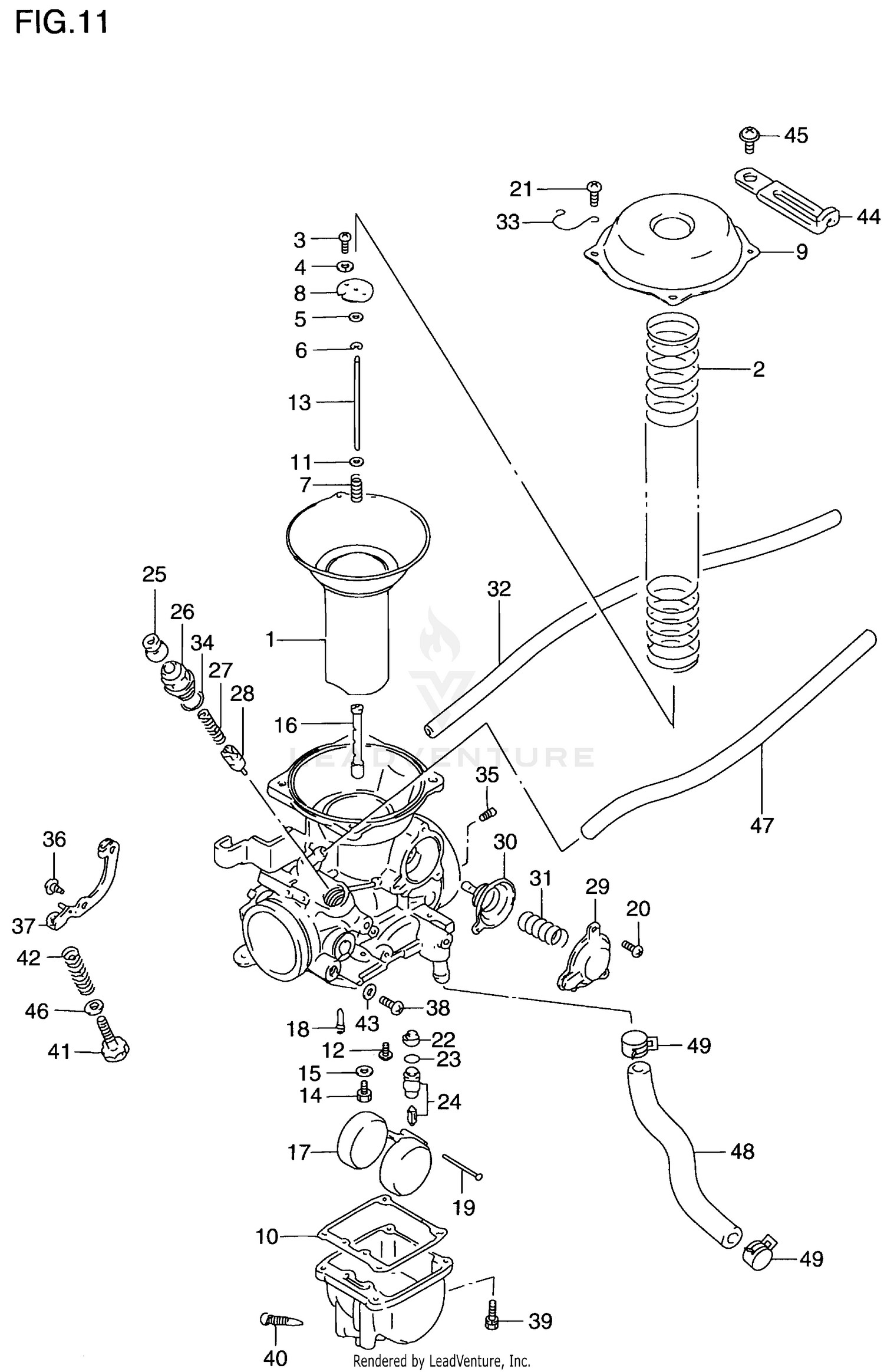 CARBURETOR (REAR)