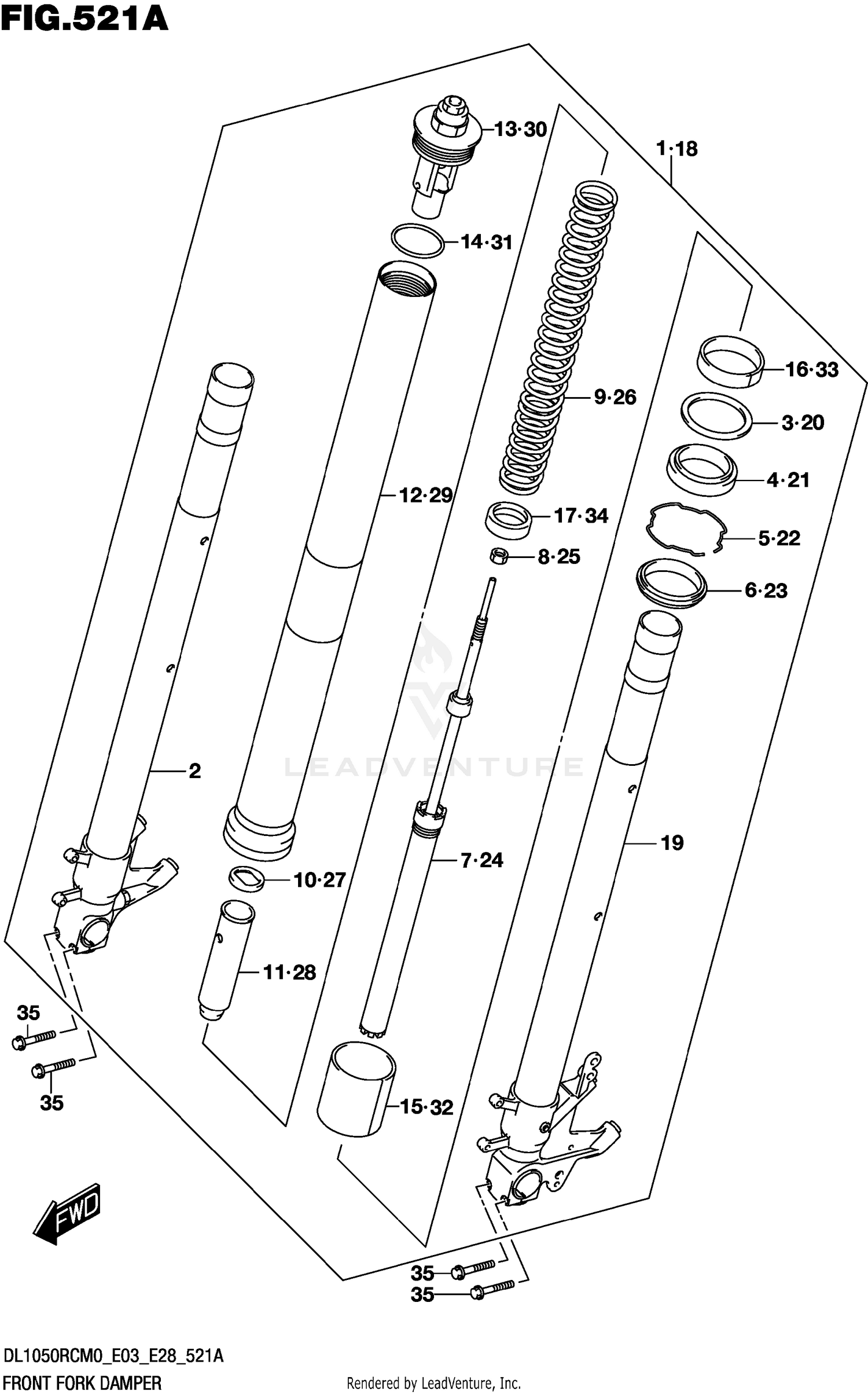 FRONT FORK DAMPER
