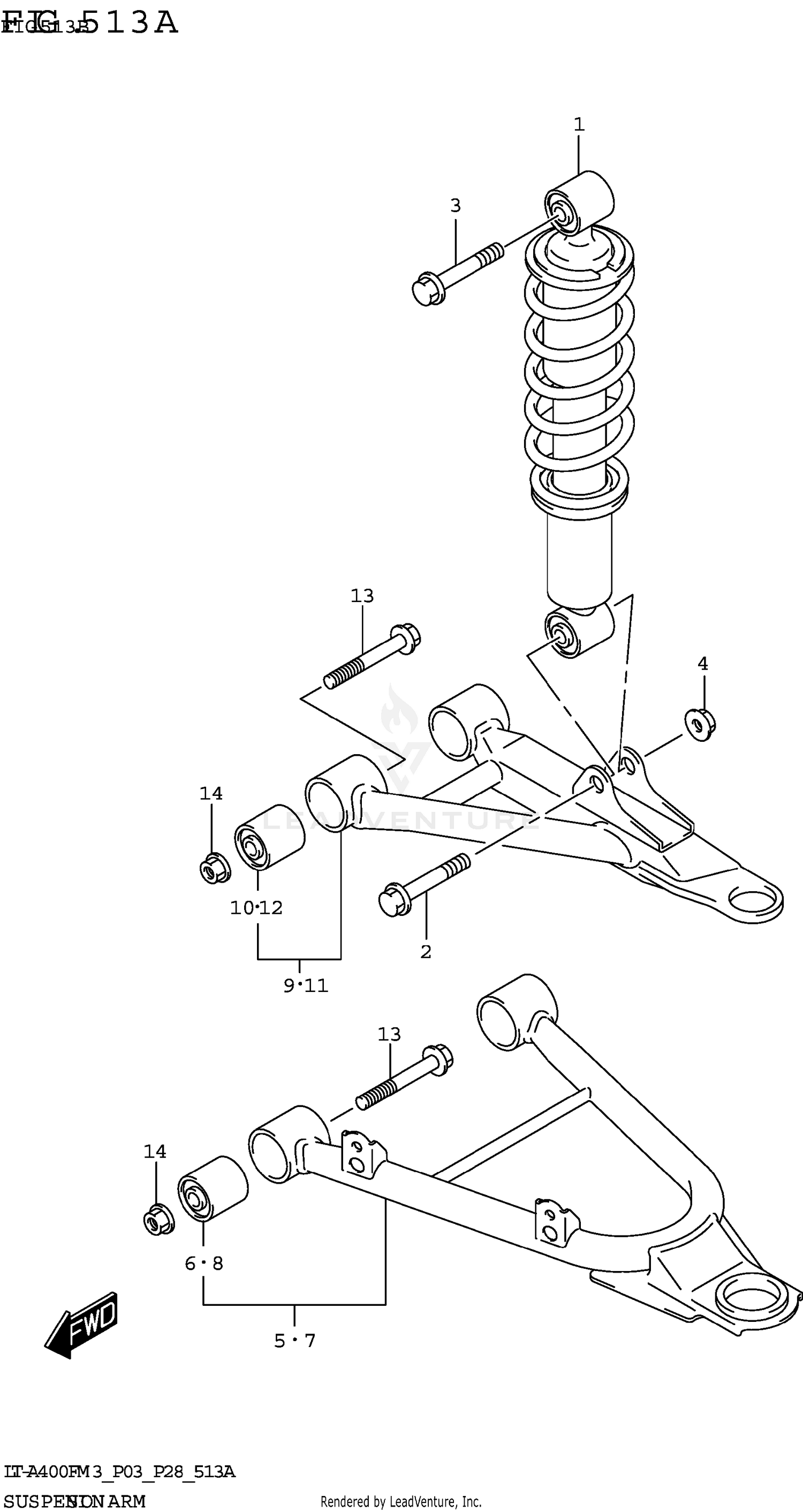 SUSPENSION ARM