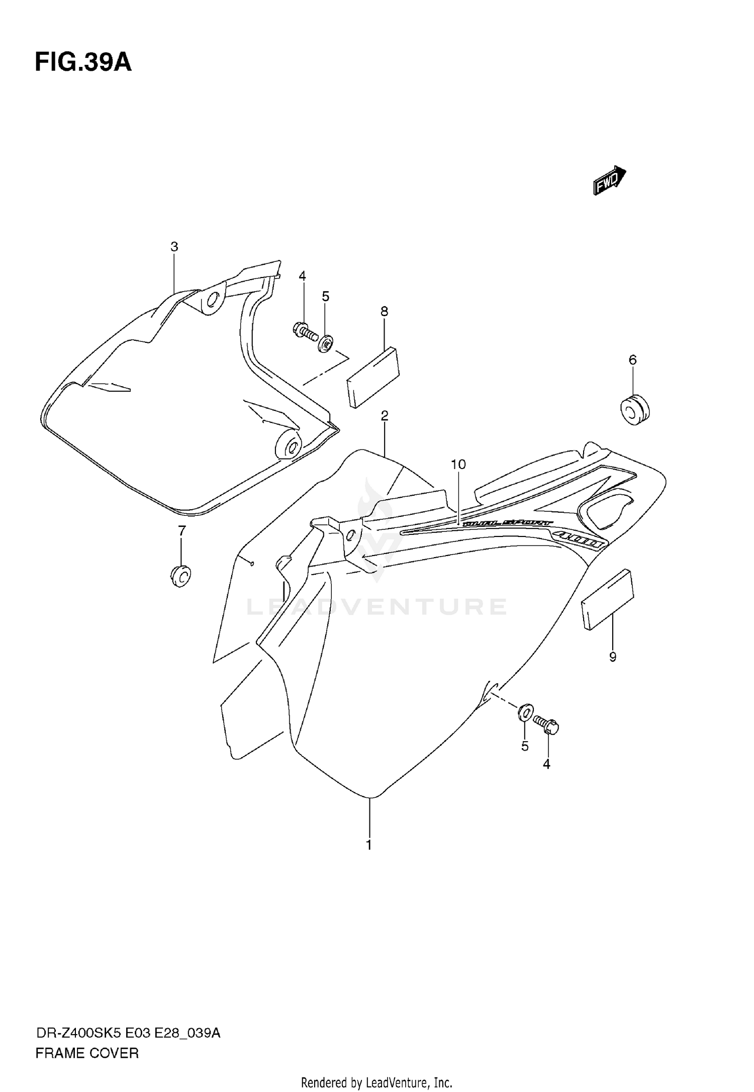 FRAME COVER (MODEL K9)