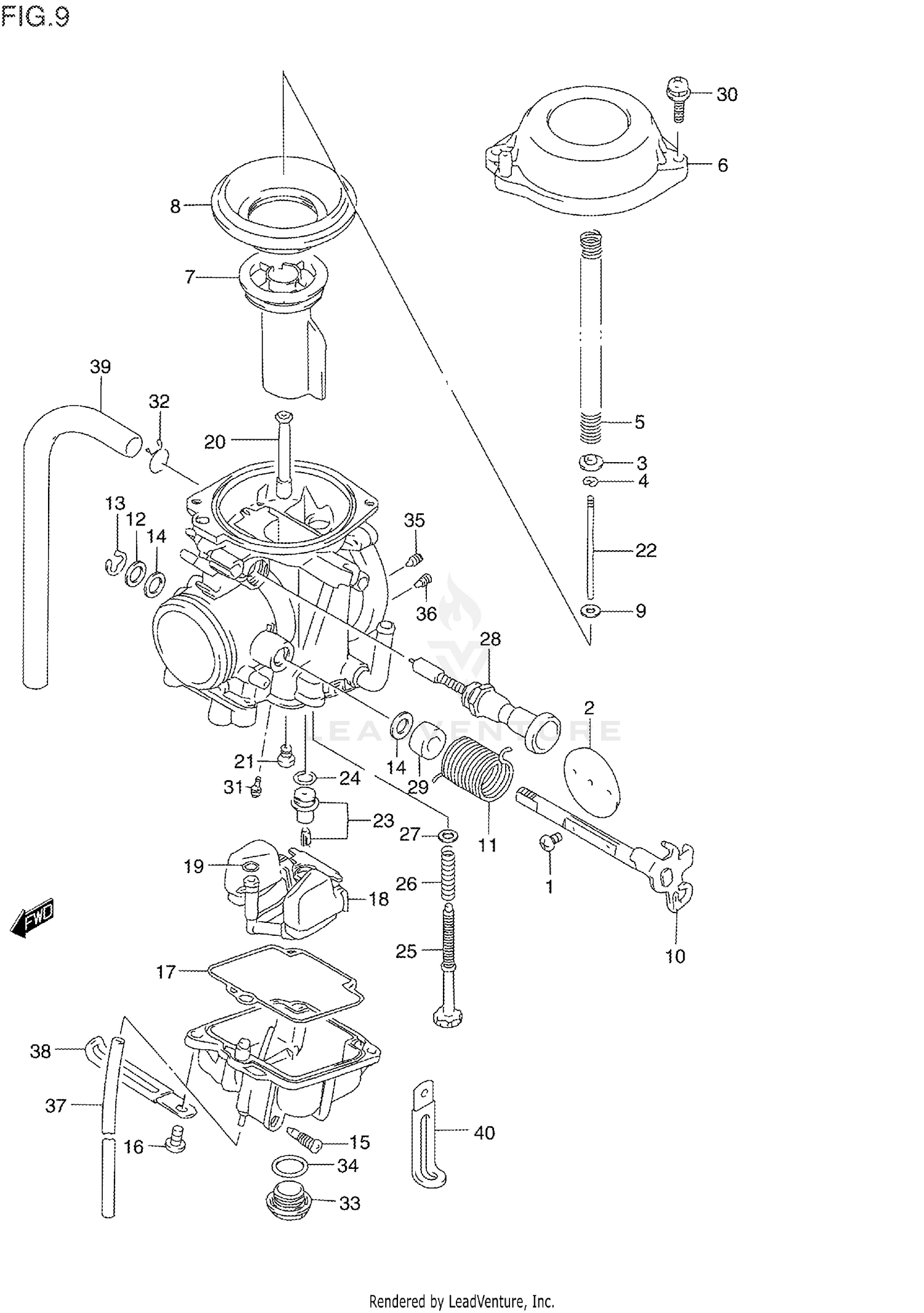 CARBURETOR (MODEL L/M)