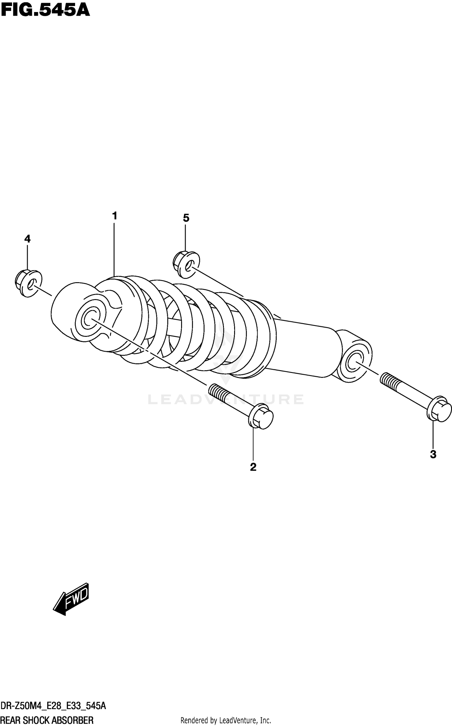 REAR SHOCK ABSORBER