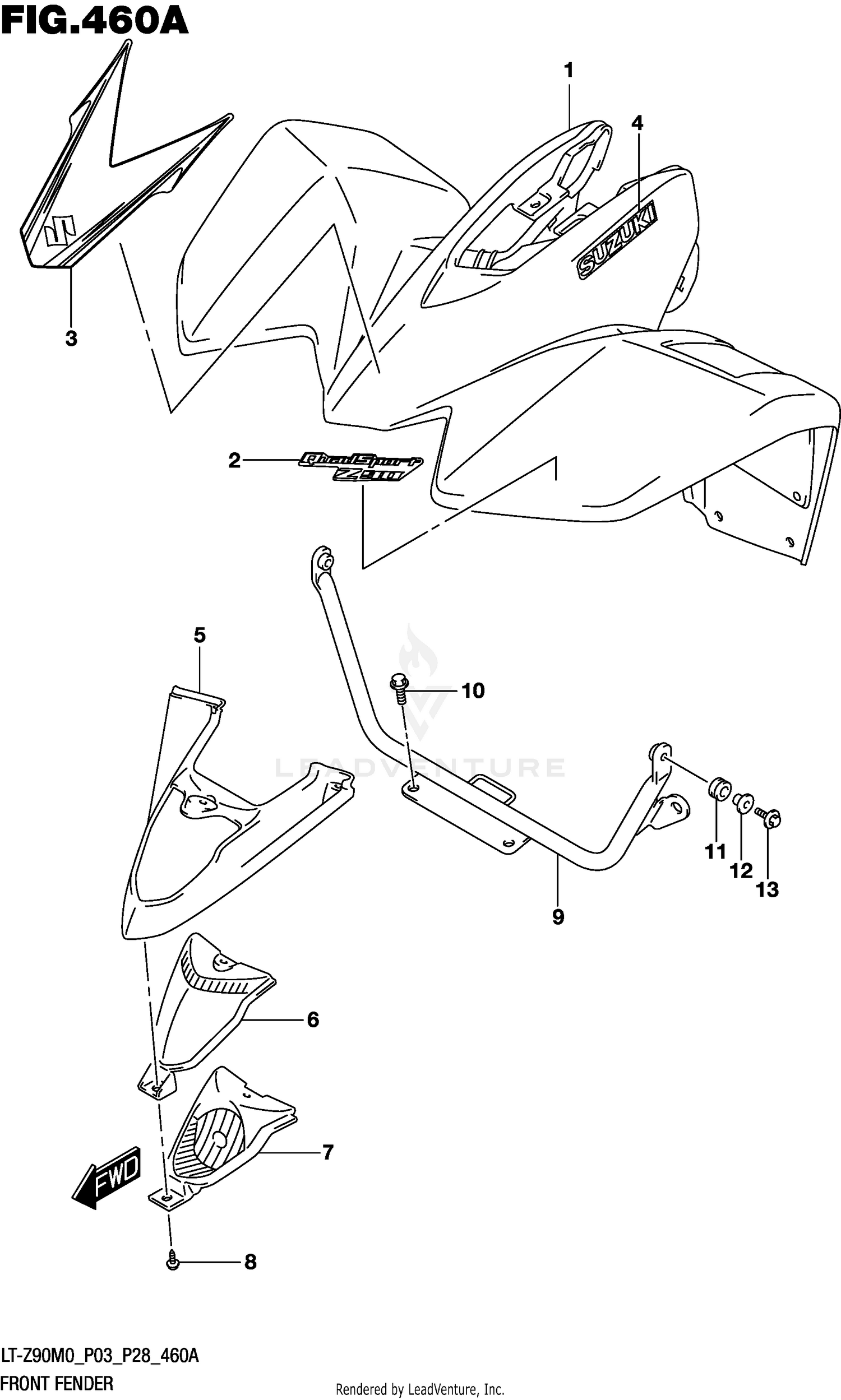 FRONT FENDER