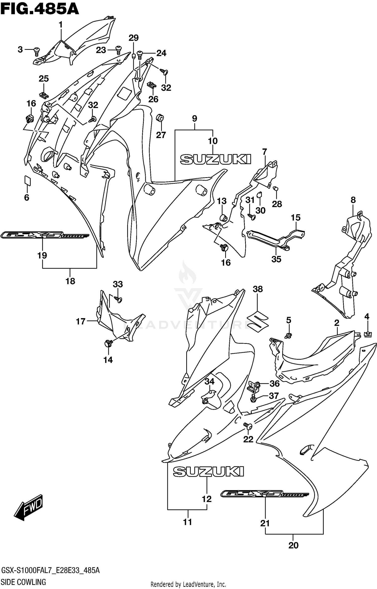 SIDE COWLING (PGZ,AV4)