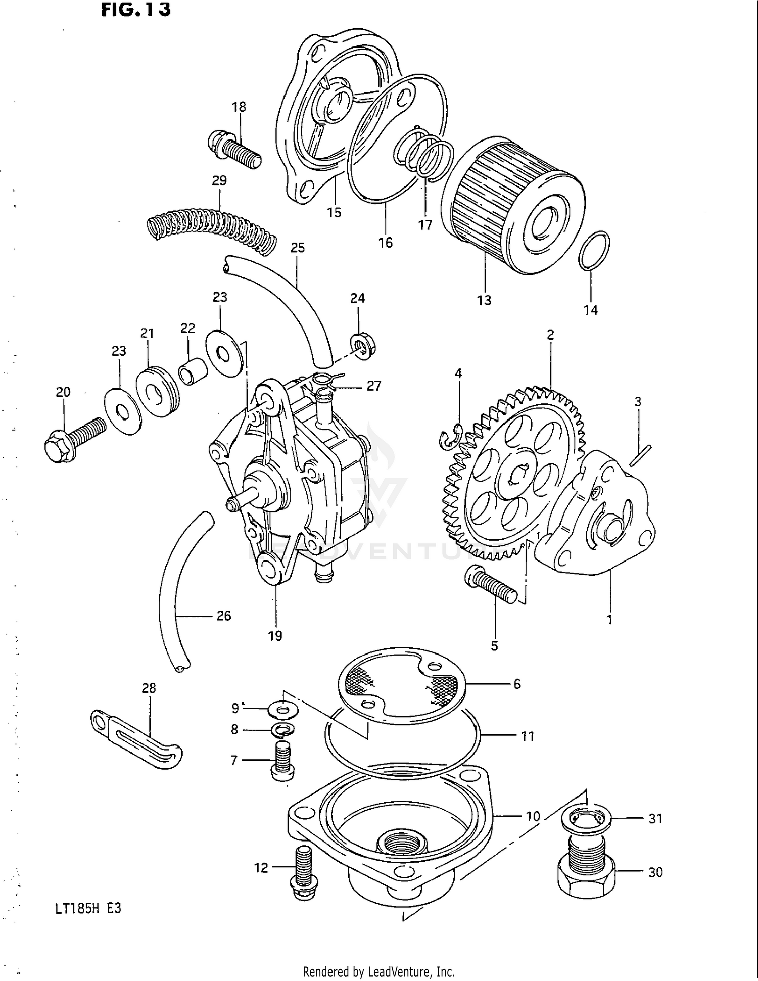 OIL PUMP - FUEL PUMP
