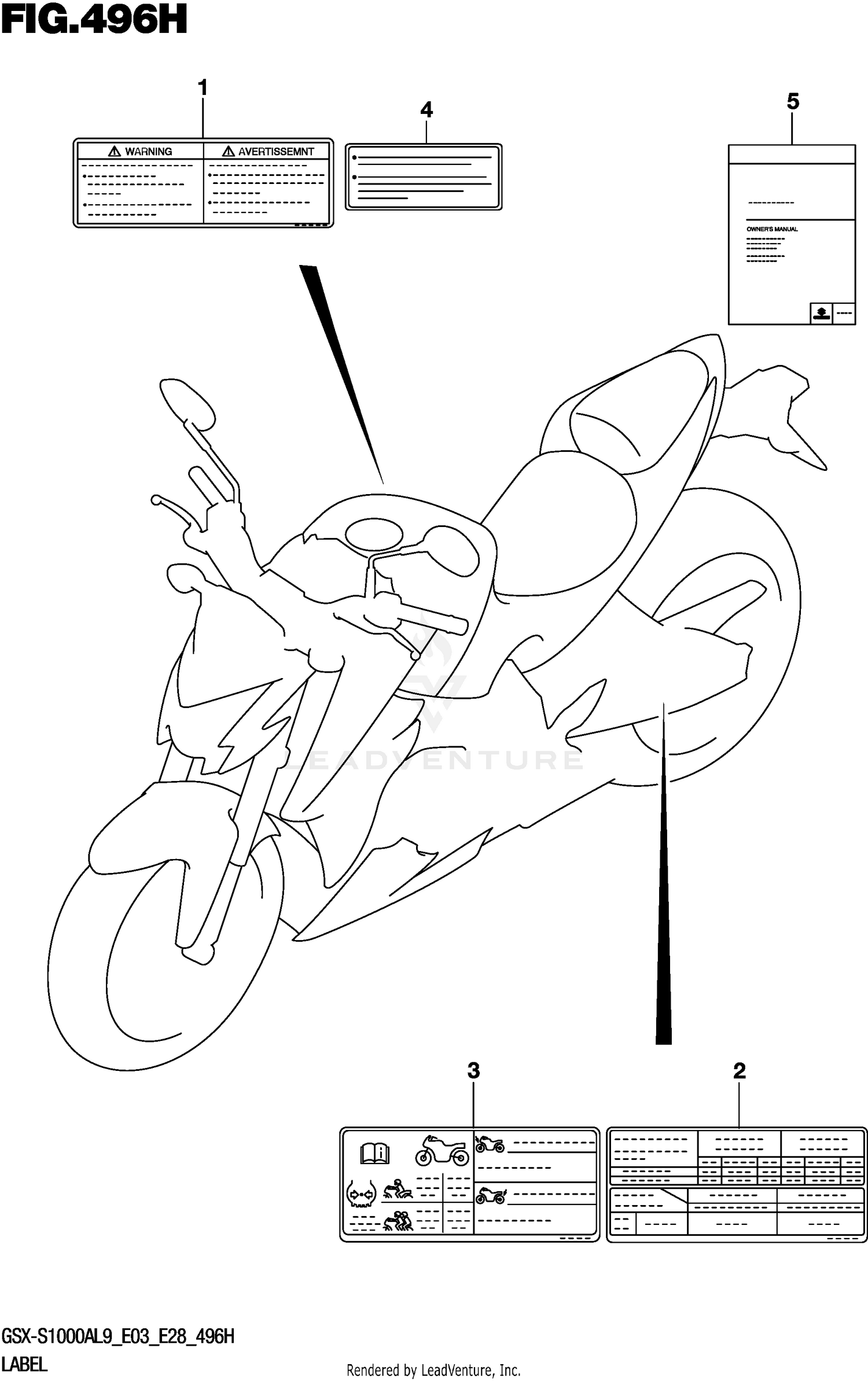 LABEL (GSX-S1000AZL9 E28)