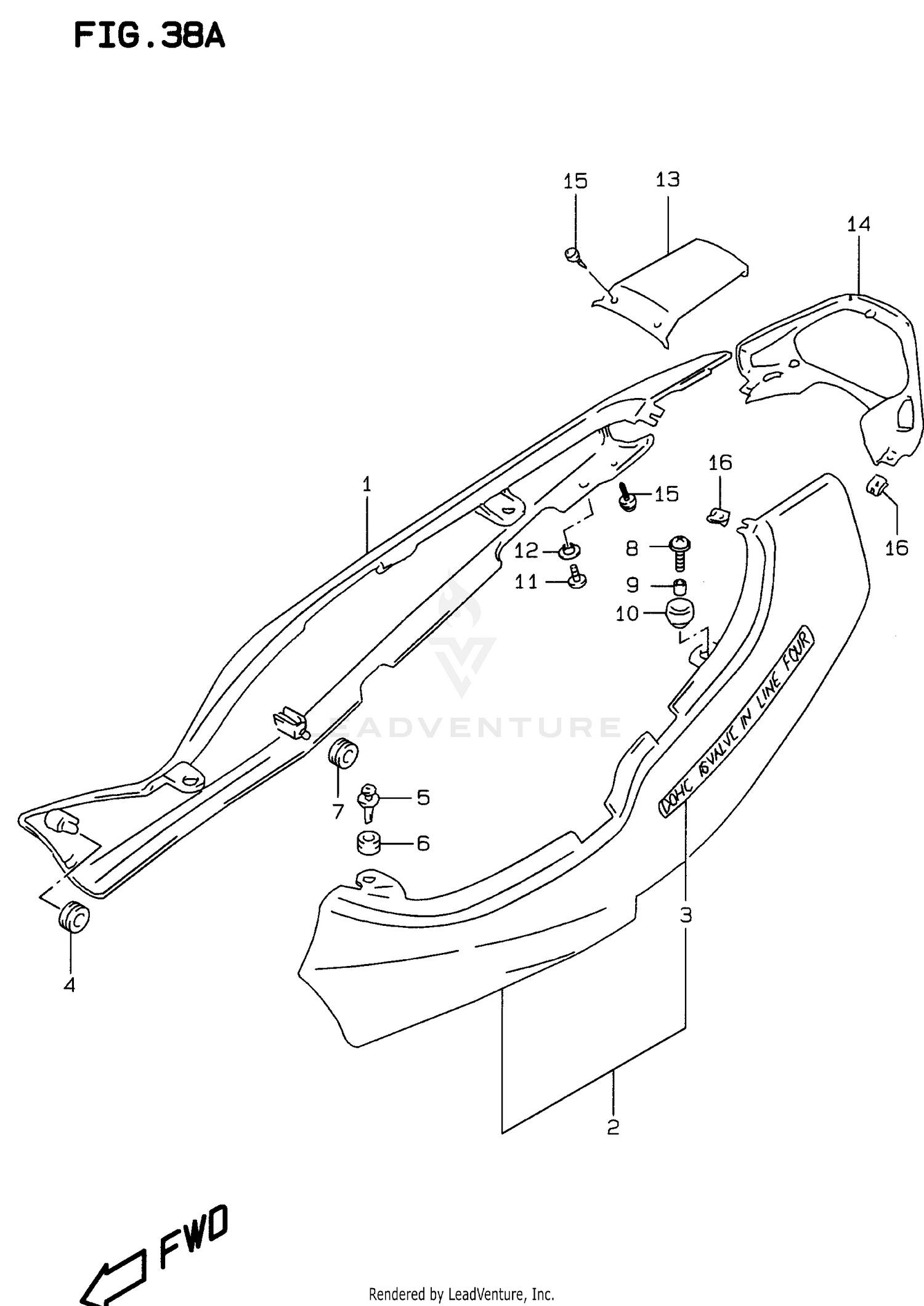 FRAME COVER (MODEL W/X)