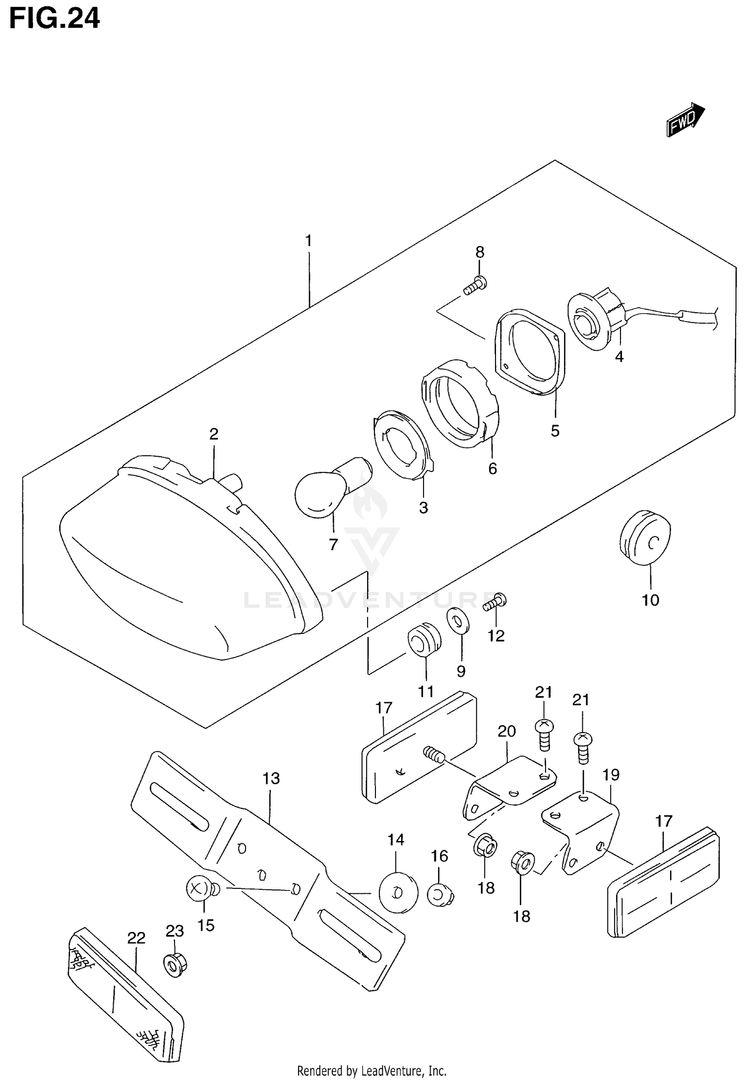 REAR COMBINATION LAMP