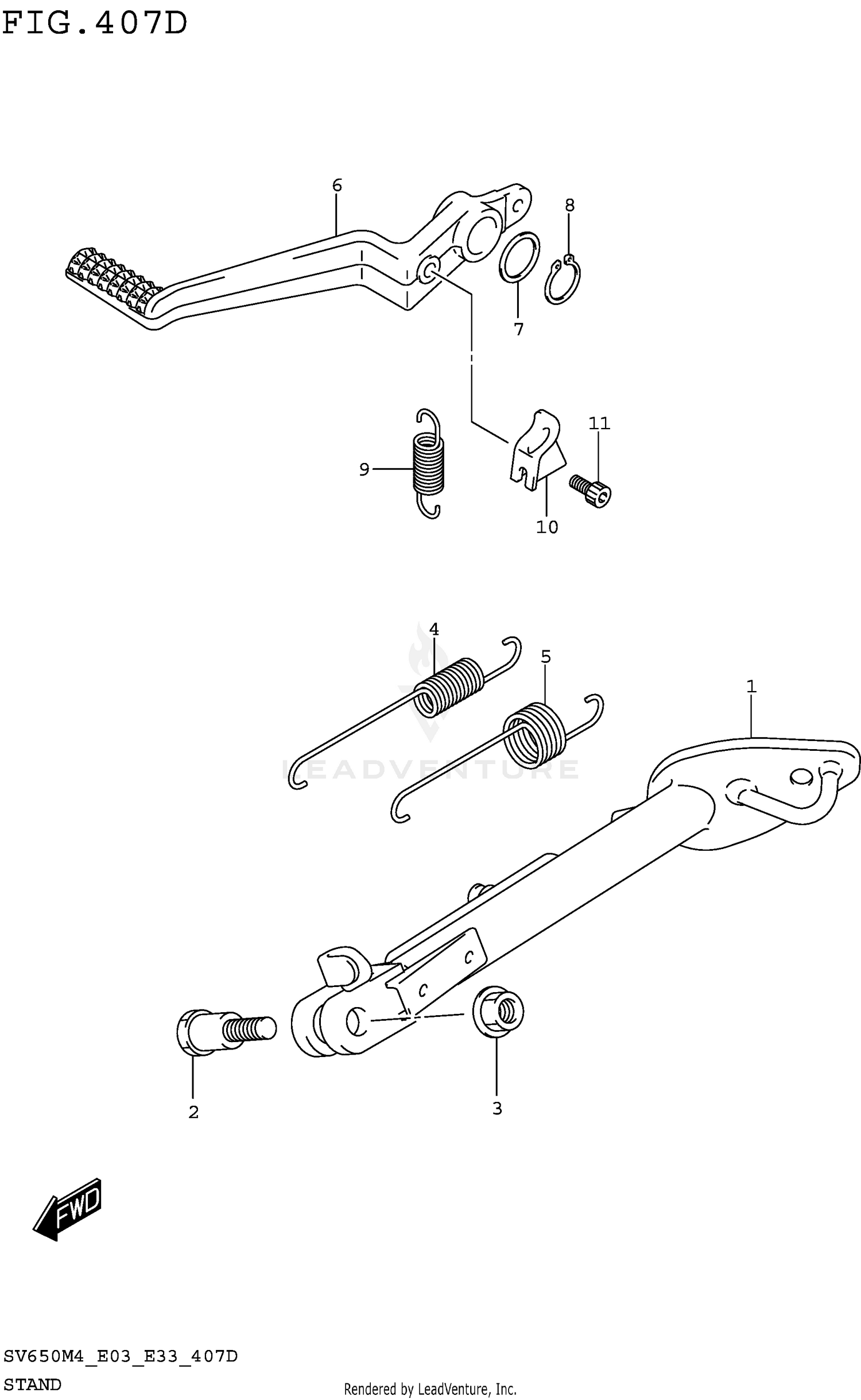 STAND (SV650AM4 E33)