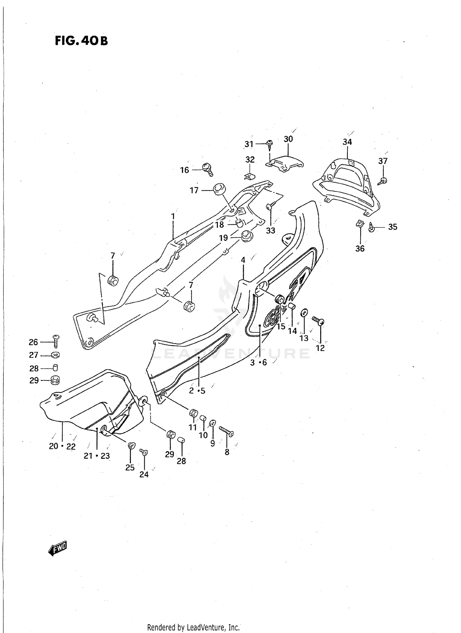 FRAME COVER (MODEL S)