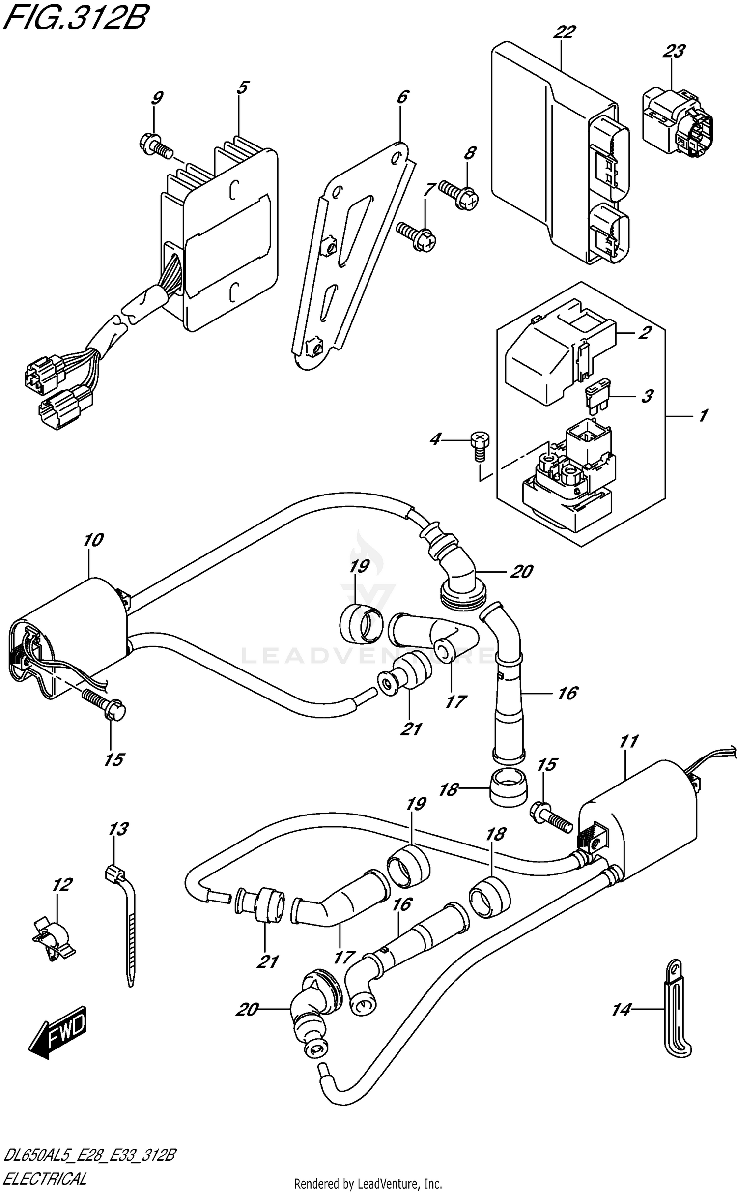 ELECTRICAL (DL650AL5 E33)