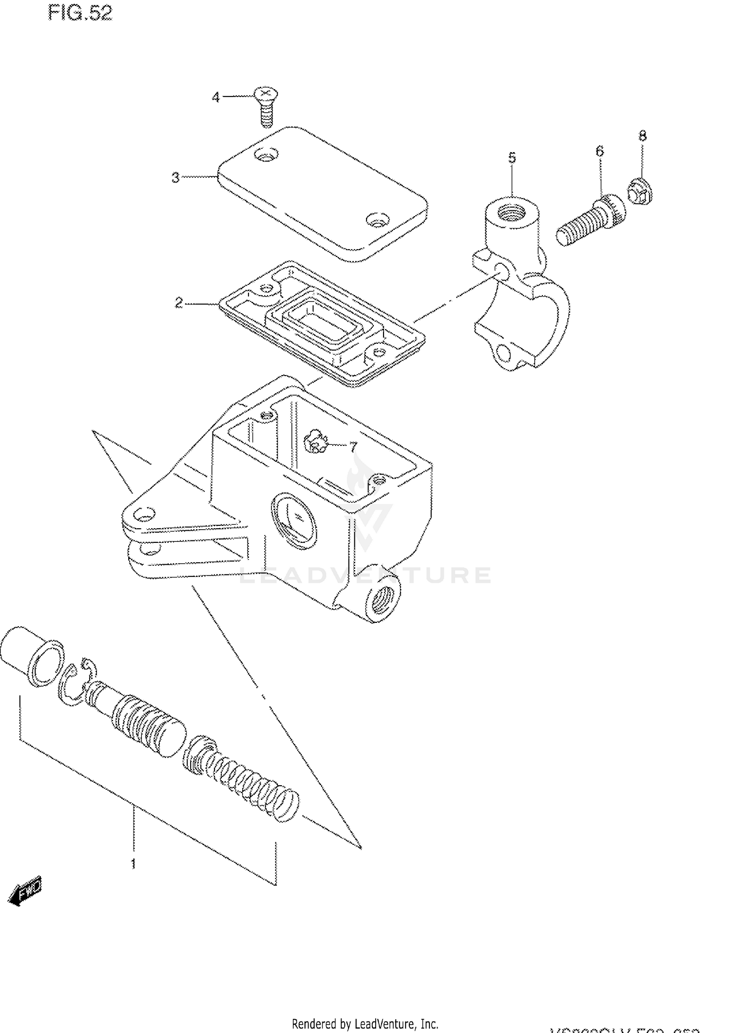 FRONT MASTER CYLINDER