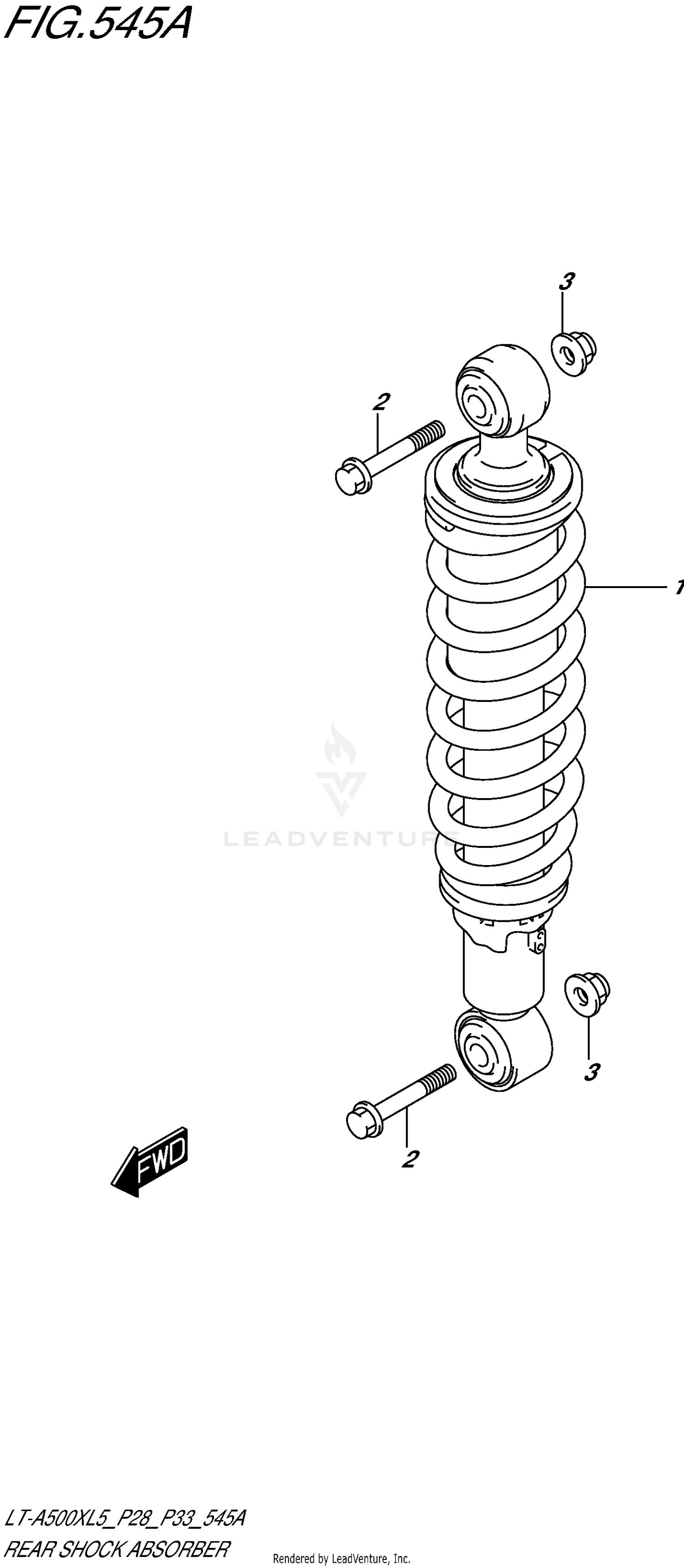 REAR SHOCK ABSORBER