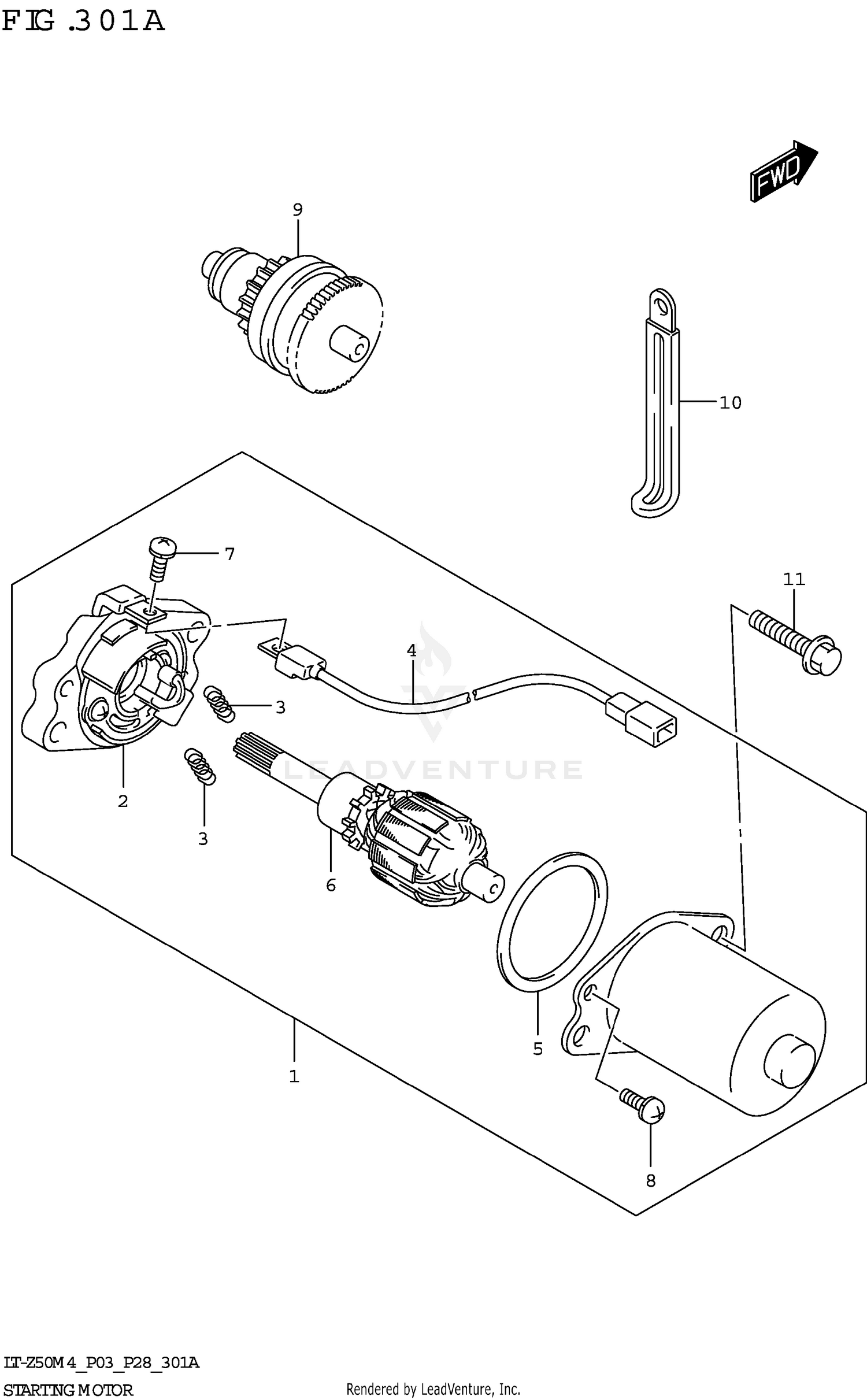 STARTING MOTOR