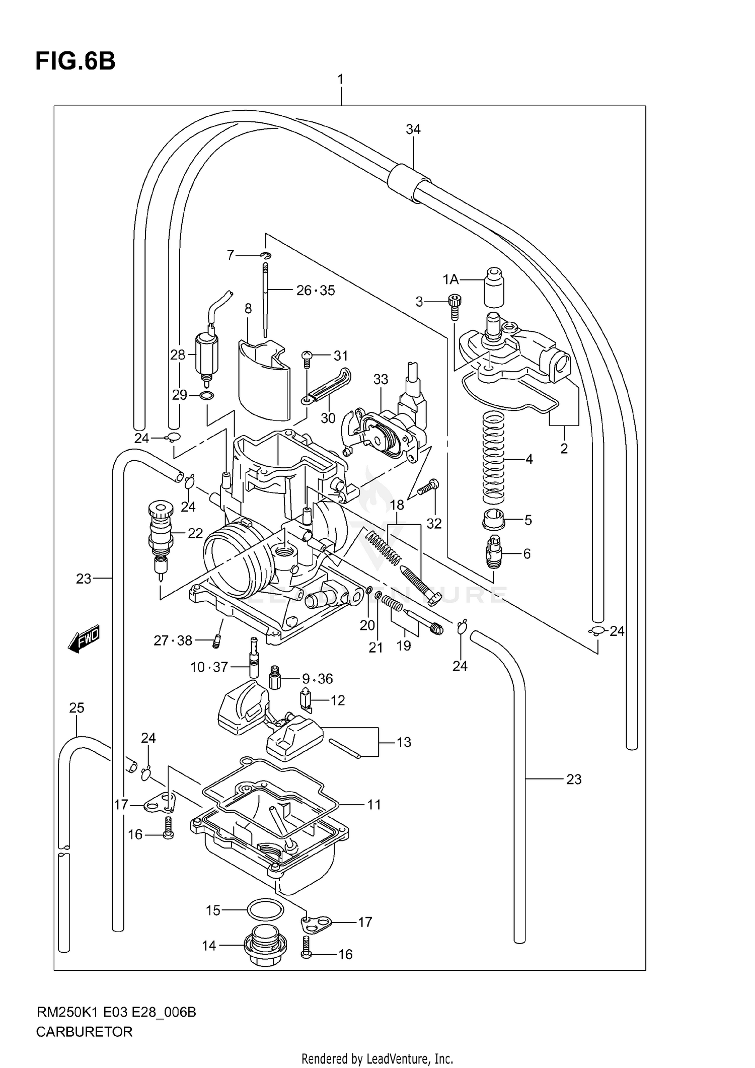 CARBURETOR (MODEL K3)