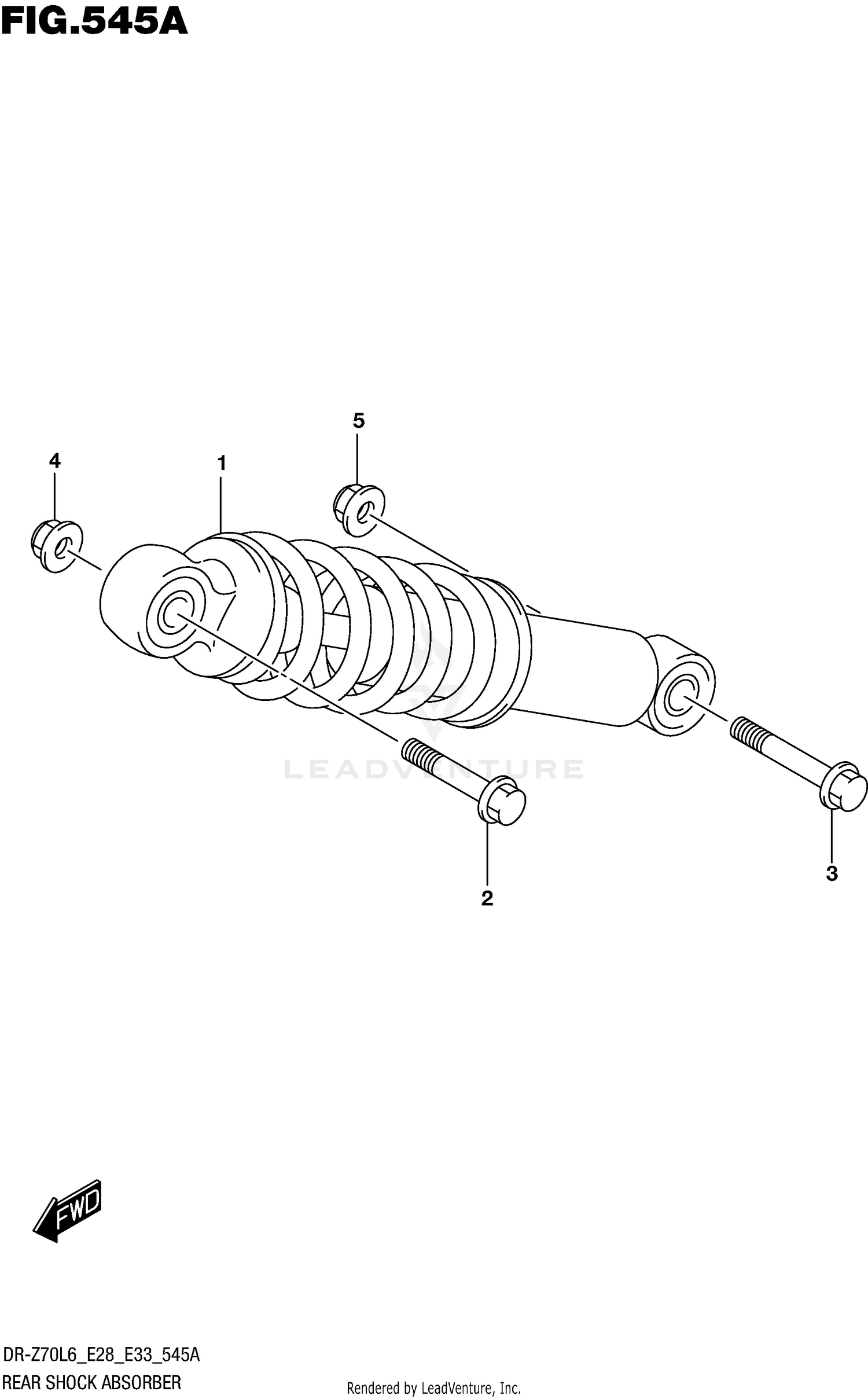 REAR SHOCK ABSORBER