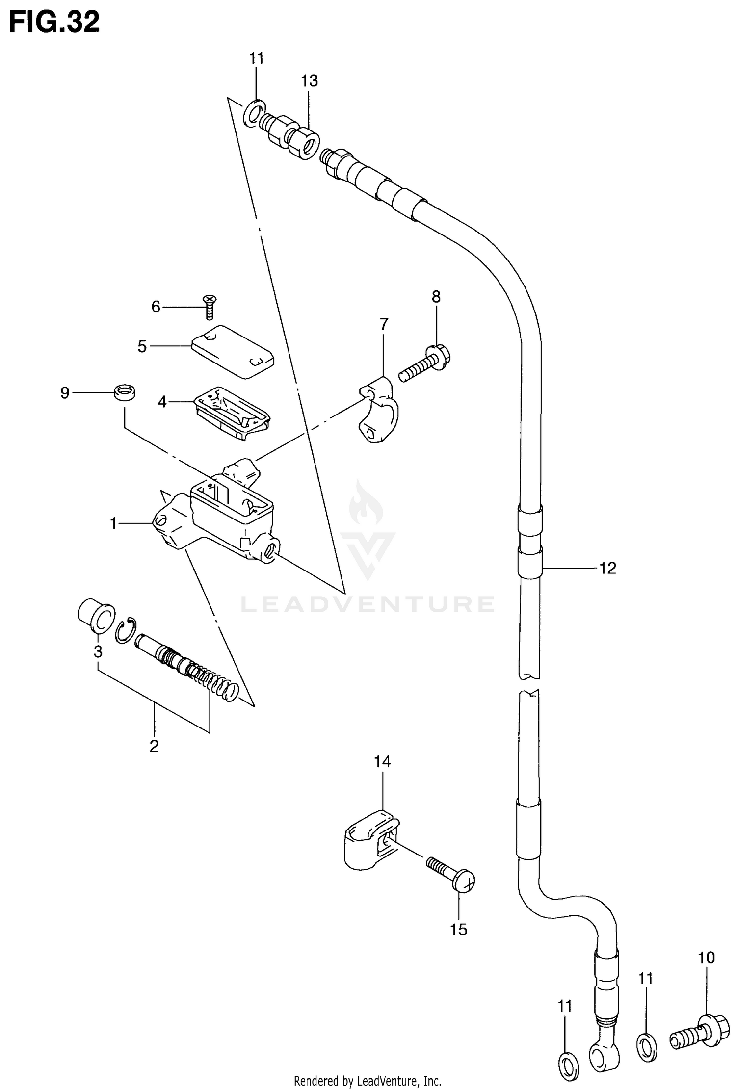 FRONT MASTER CYLINDER