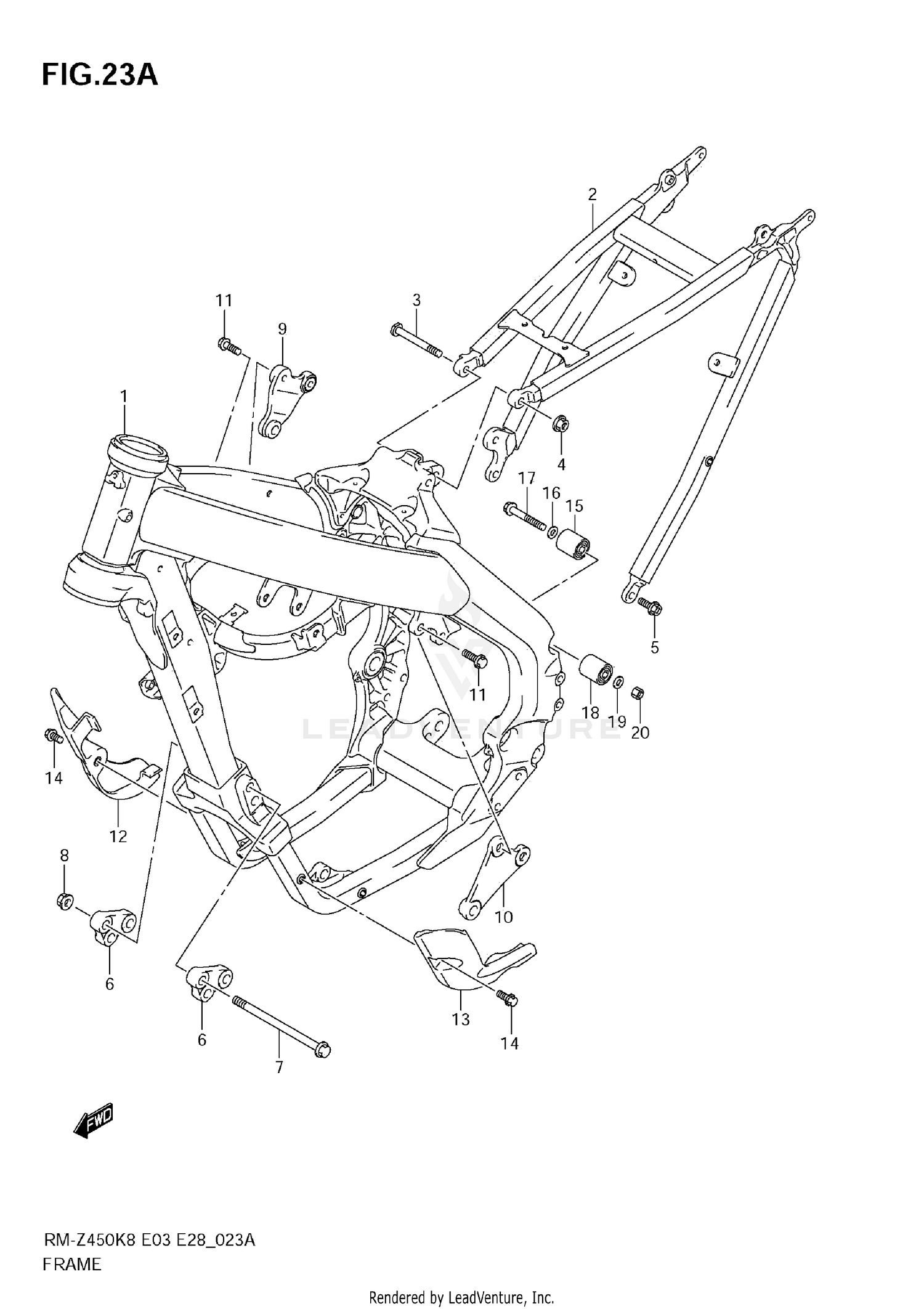 FRAME (RM-Z450 L0)