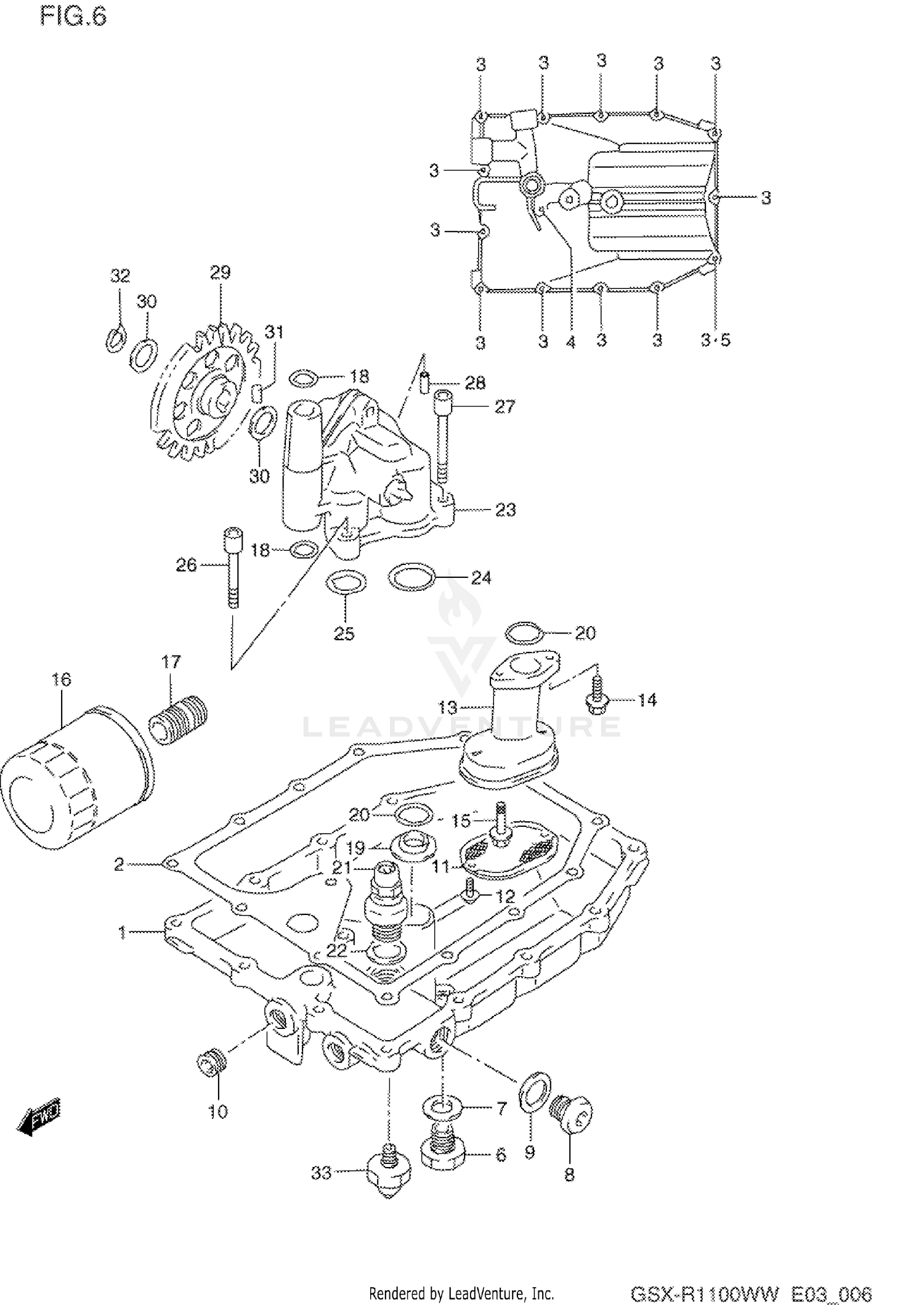 OIL PAN - OIL PUMP