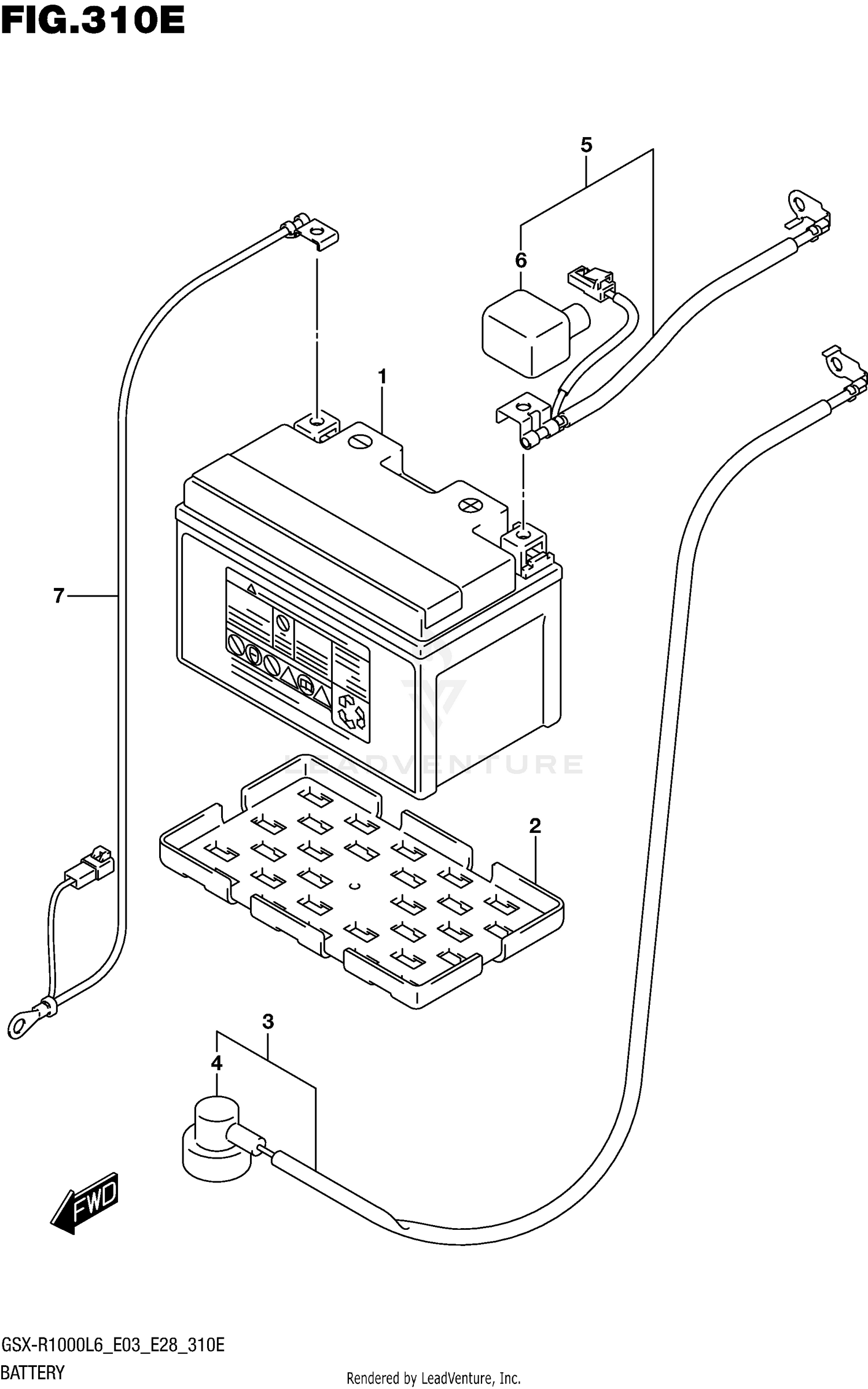 BATTERY (GSX-R1000AL6 E33)
