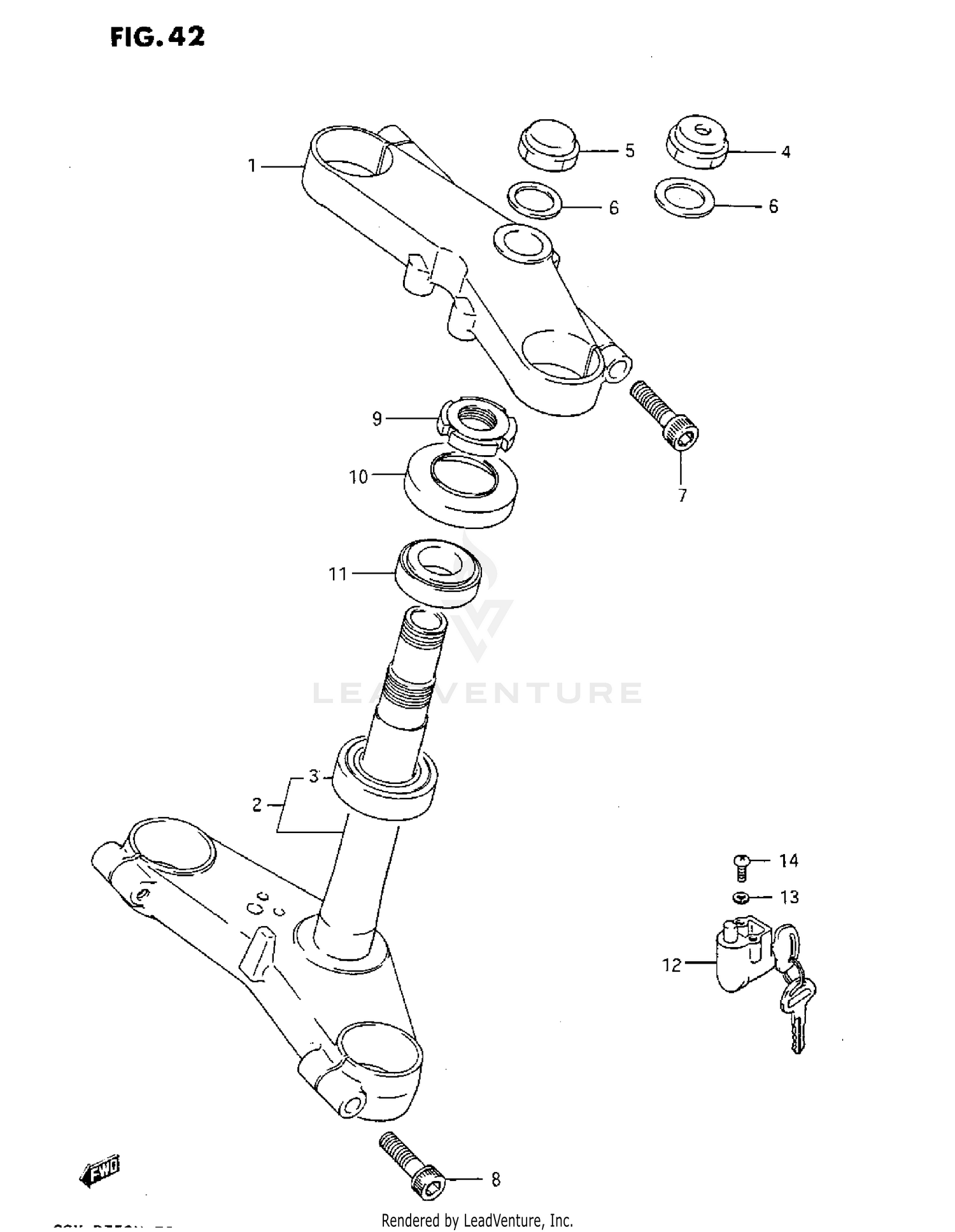 STEERING STEM