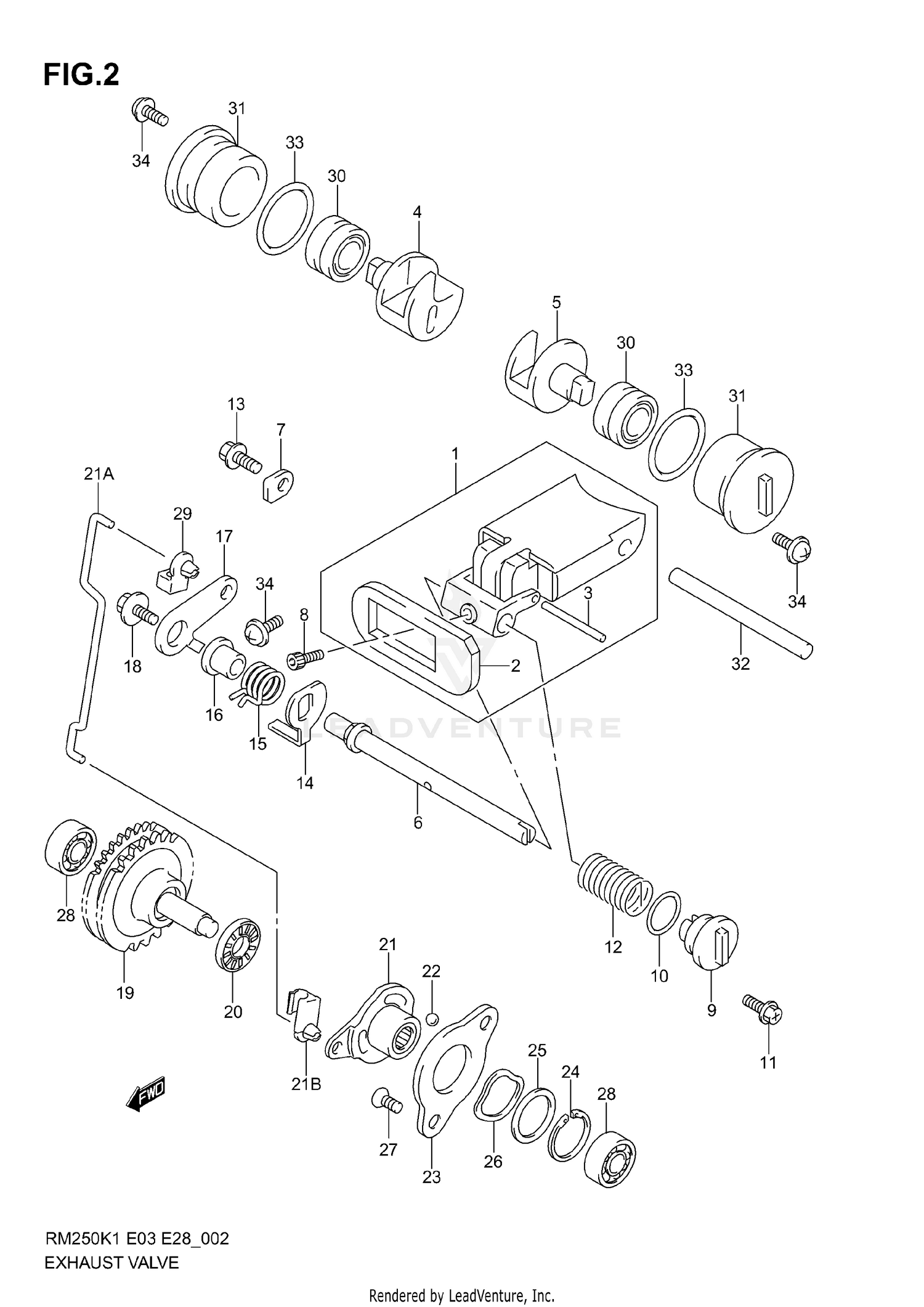 EXHAUST VALVE (MODEL K1)