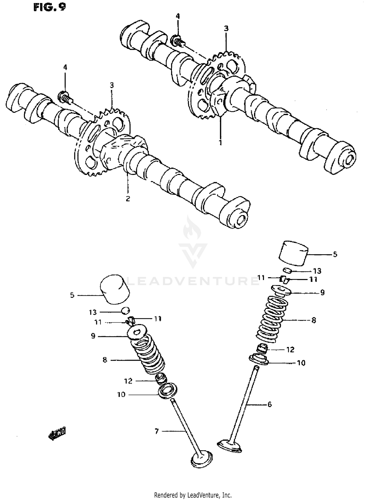 CAM SHAFT - VALVE