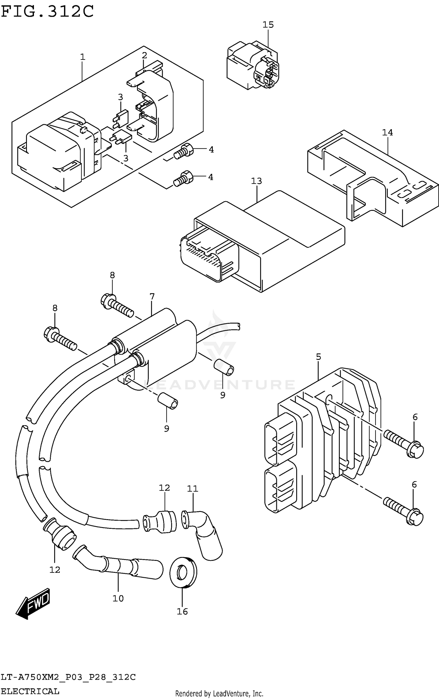 ELECTRICAL (LT-A750XM2 P33)