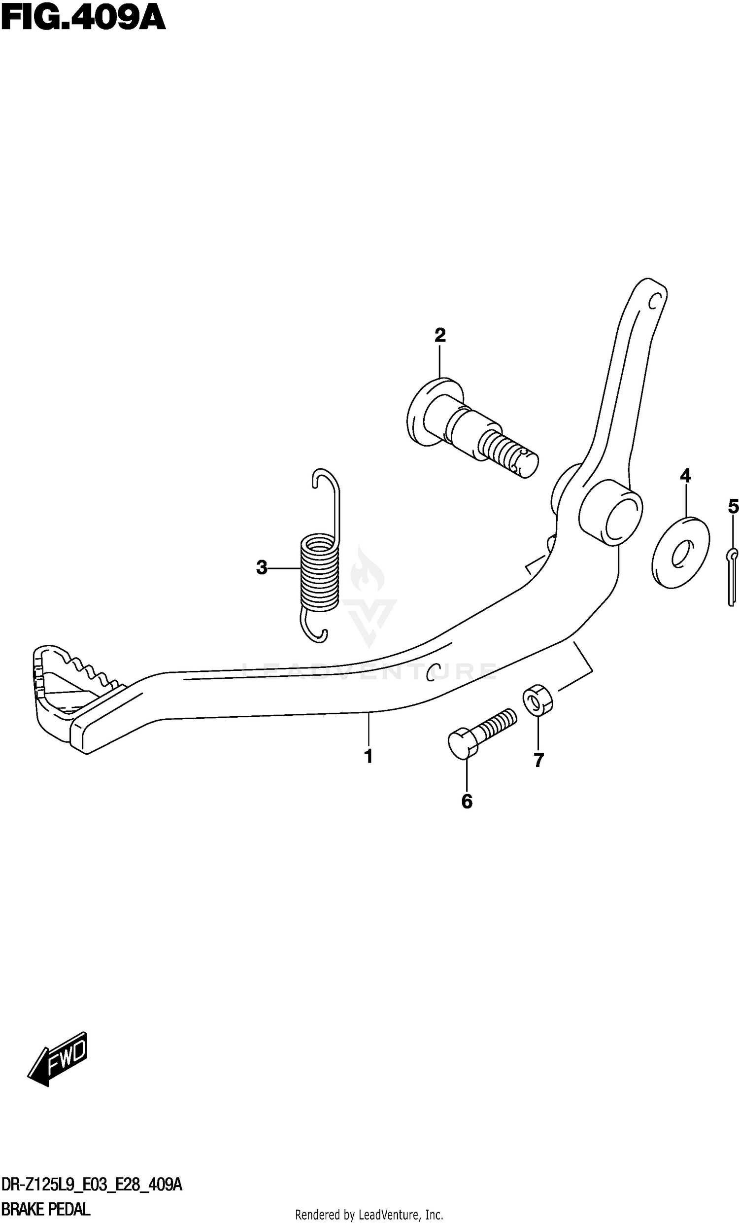 BRAKE PEDAL