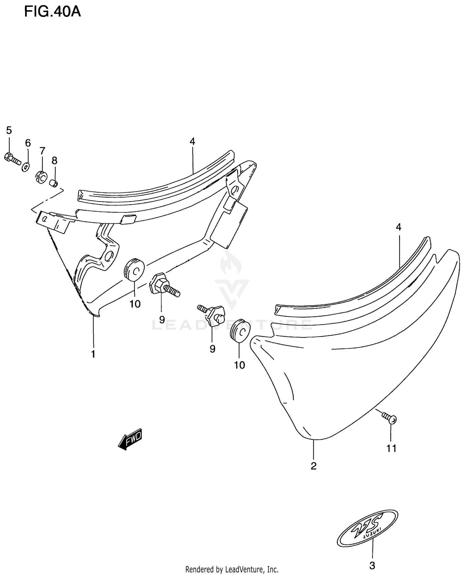 FRAME COVER (MODEL Y)