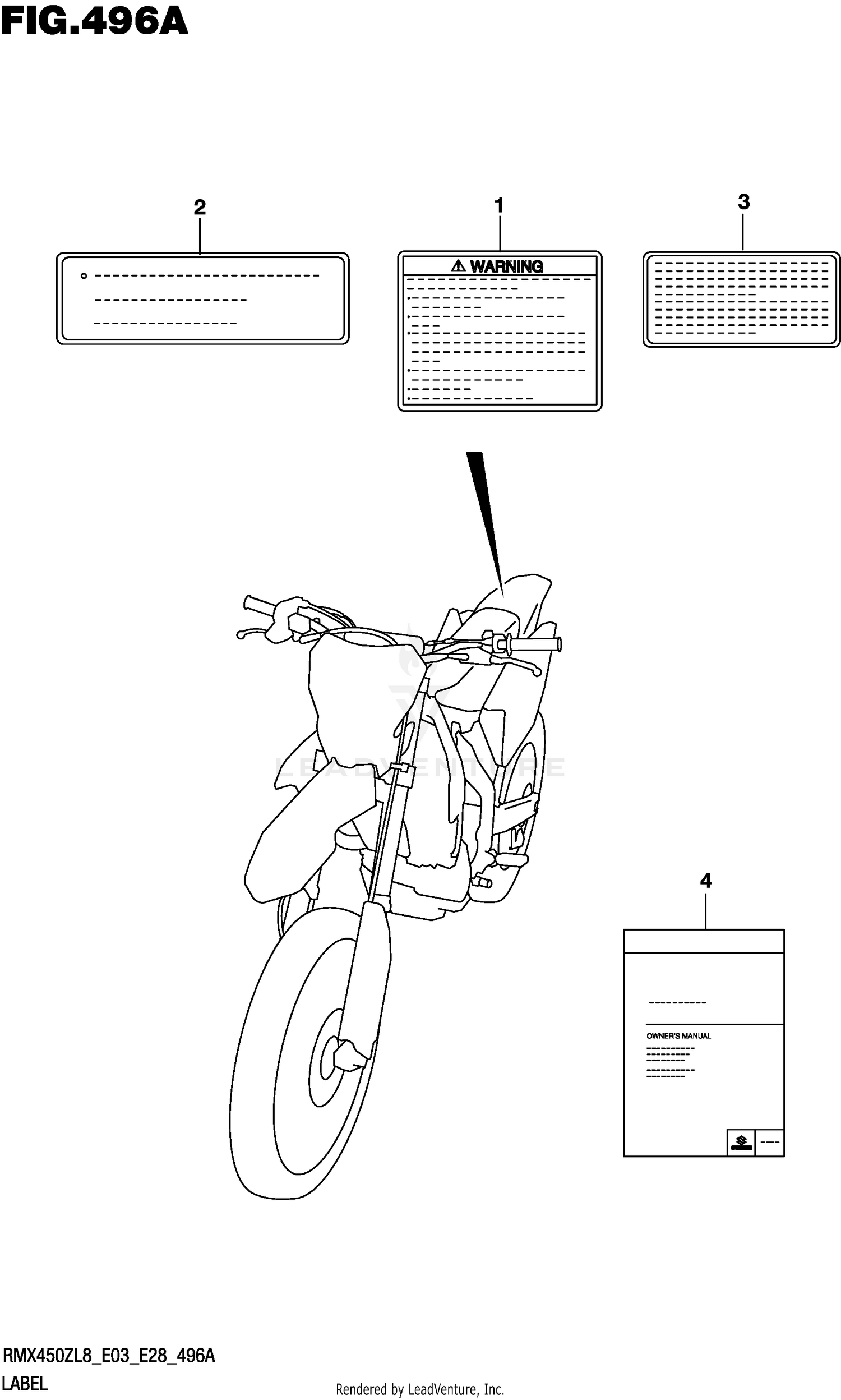 LABEL (RMX450ZL8 E03)