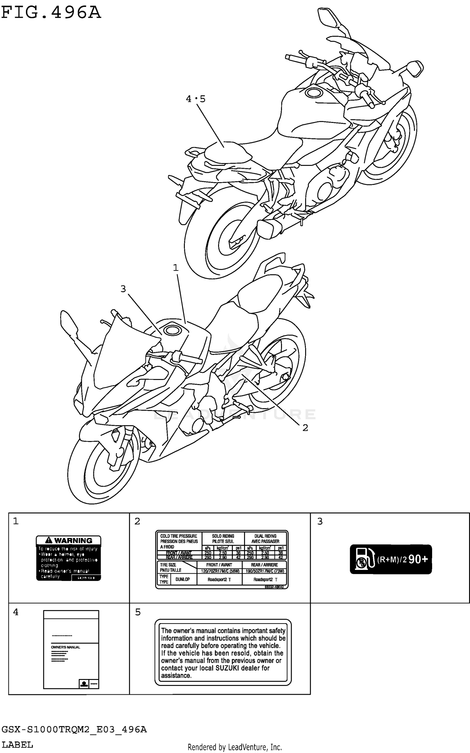 LABEL (GSX-S1000TRQM2 E03)