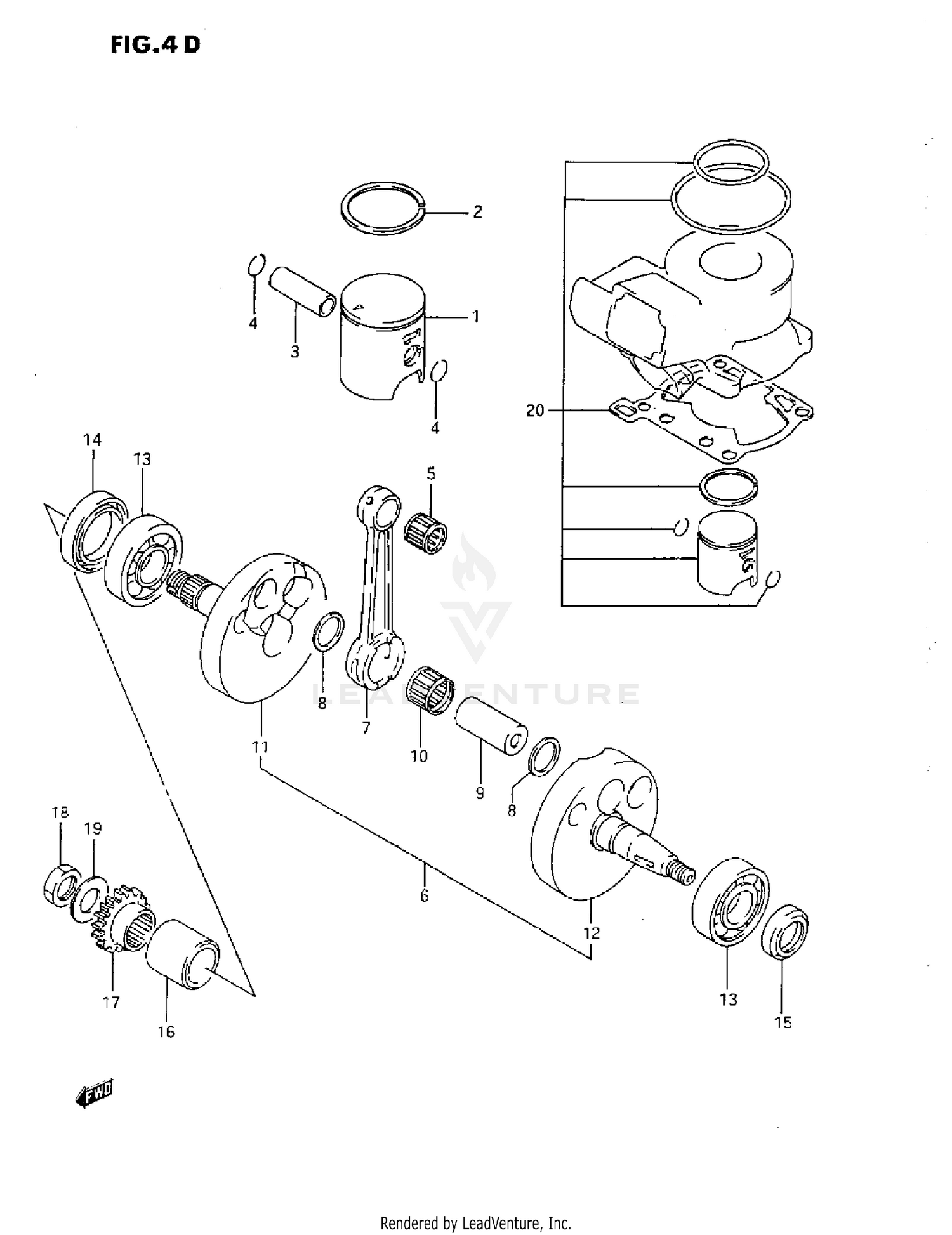 CRANKSHAFT (M/N/P/R)