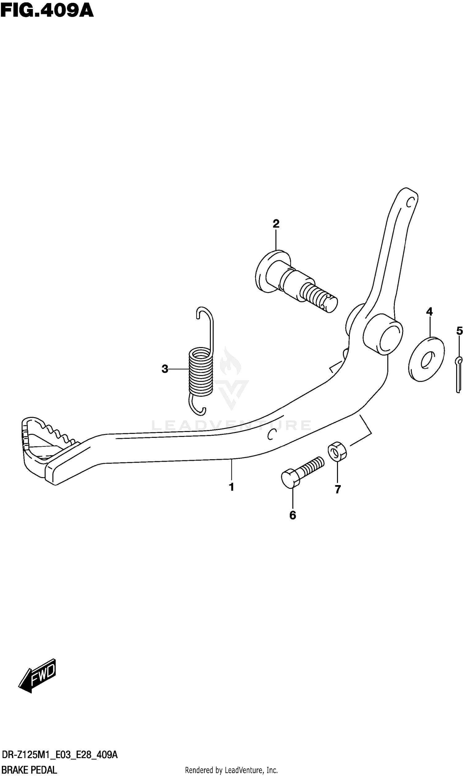 BRAKE PEDAL