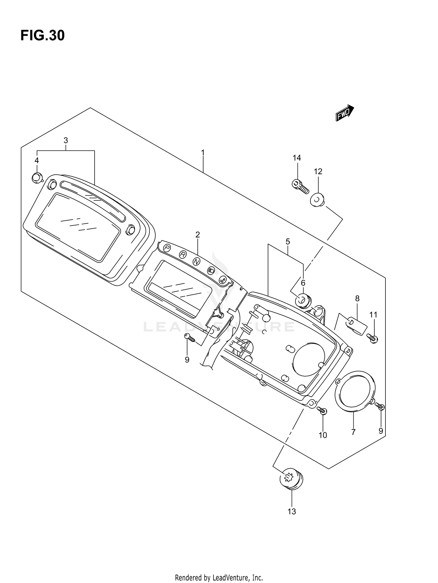 SPEEDOMETER (MODEL K4/K5)