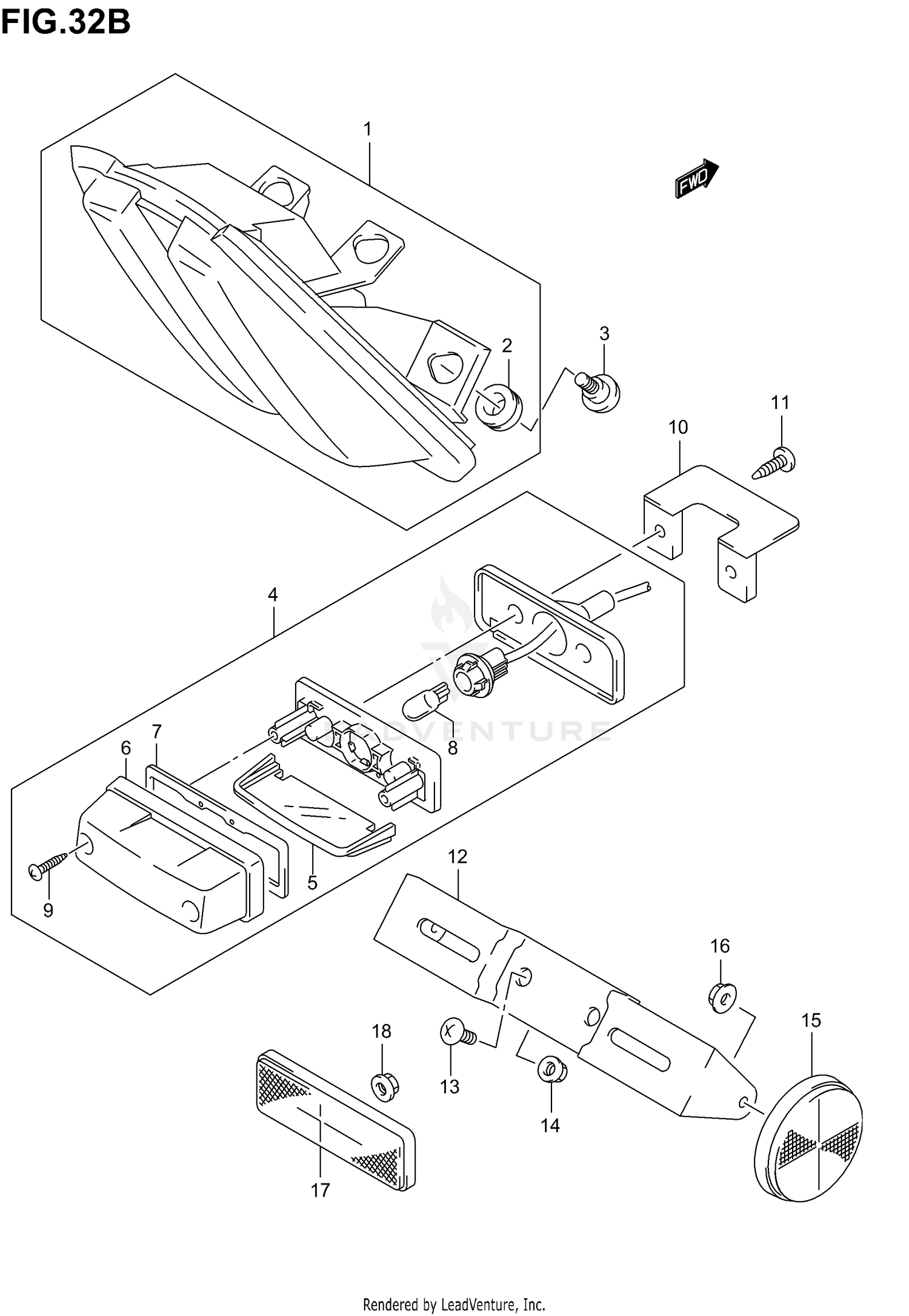 TAIL LAMP (SV1000K3)