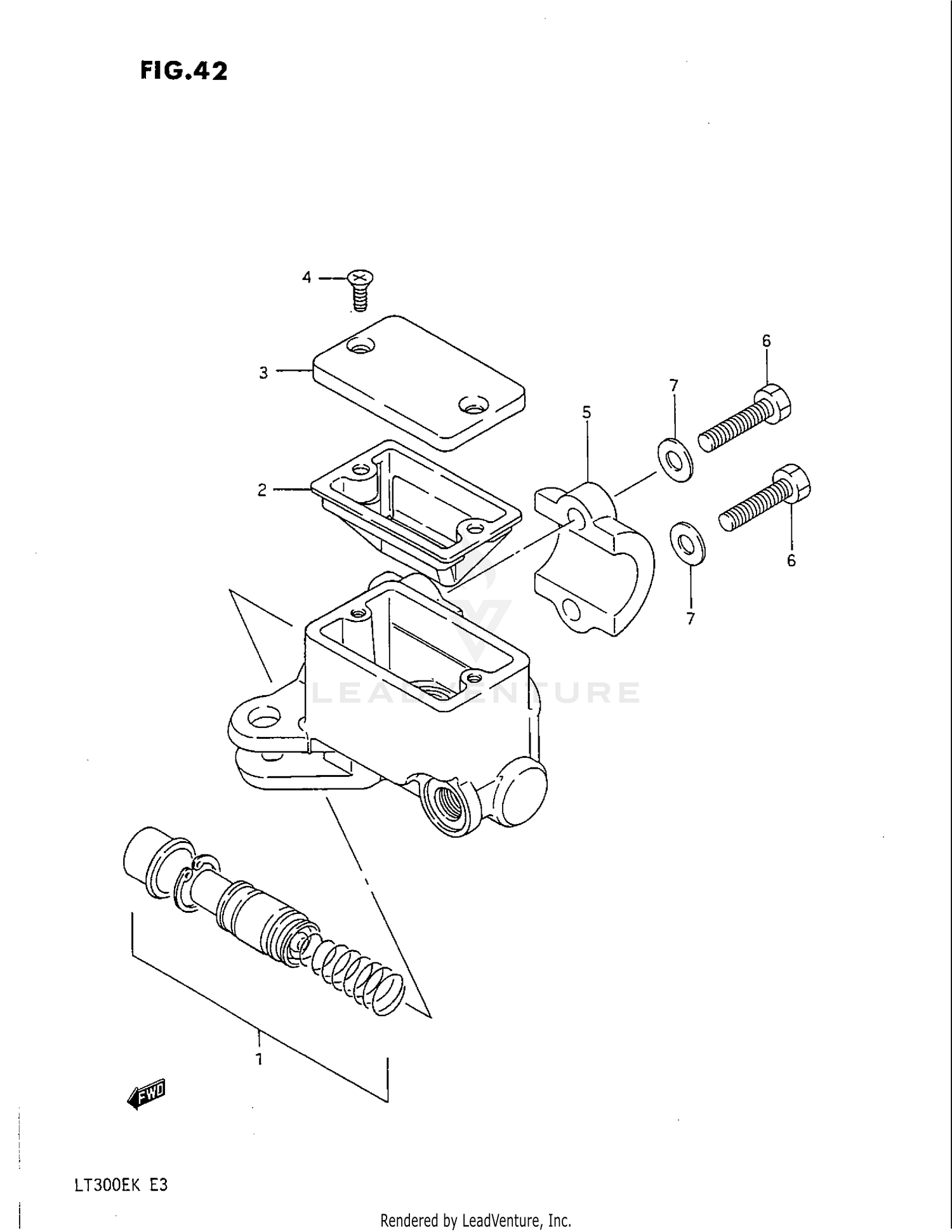 FRONT MASTER CYLINDER