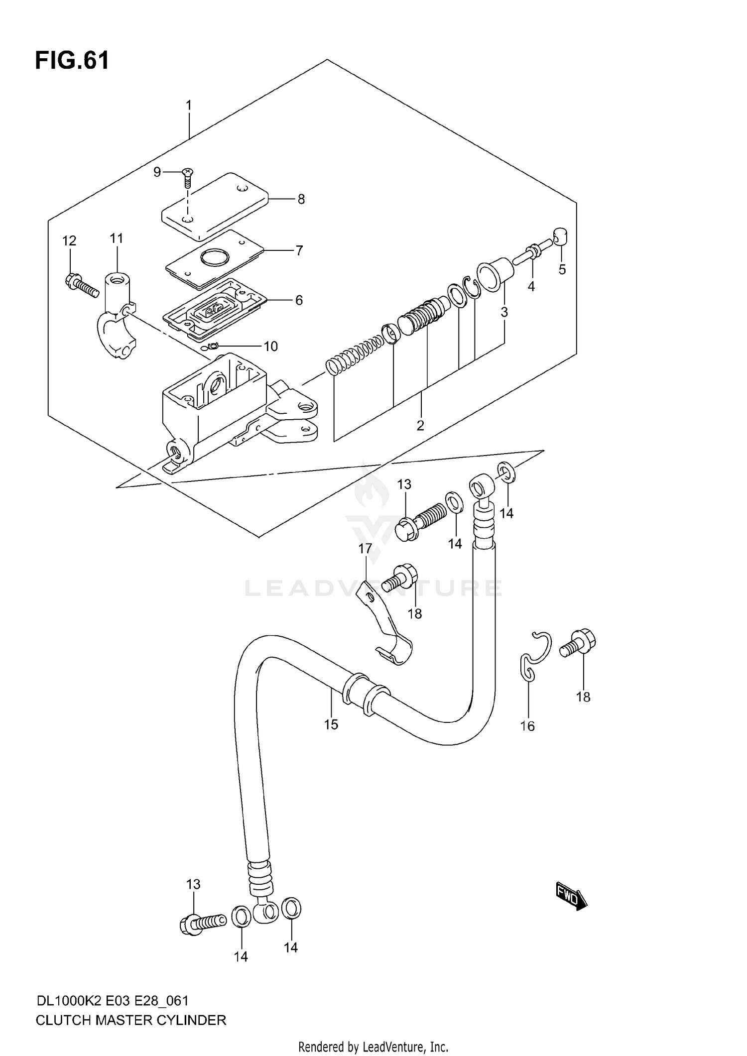 CLUTCH MASTER CYLINDER