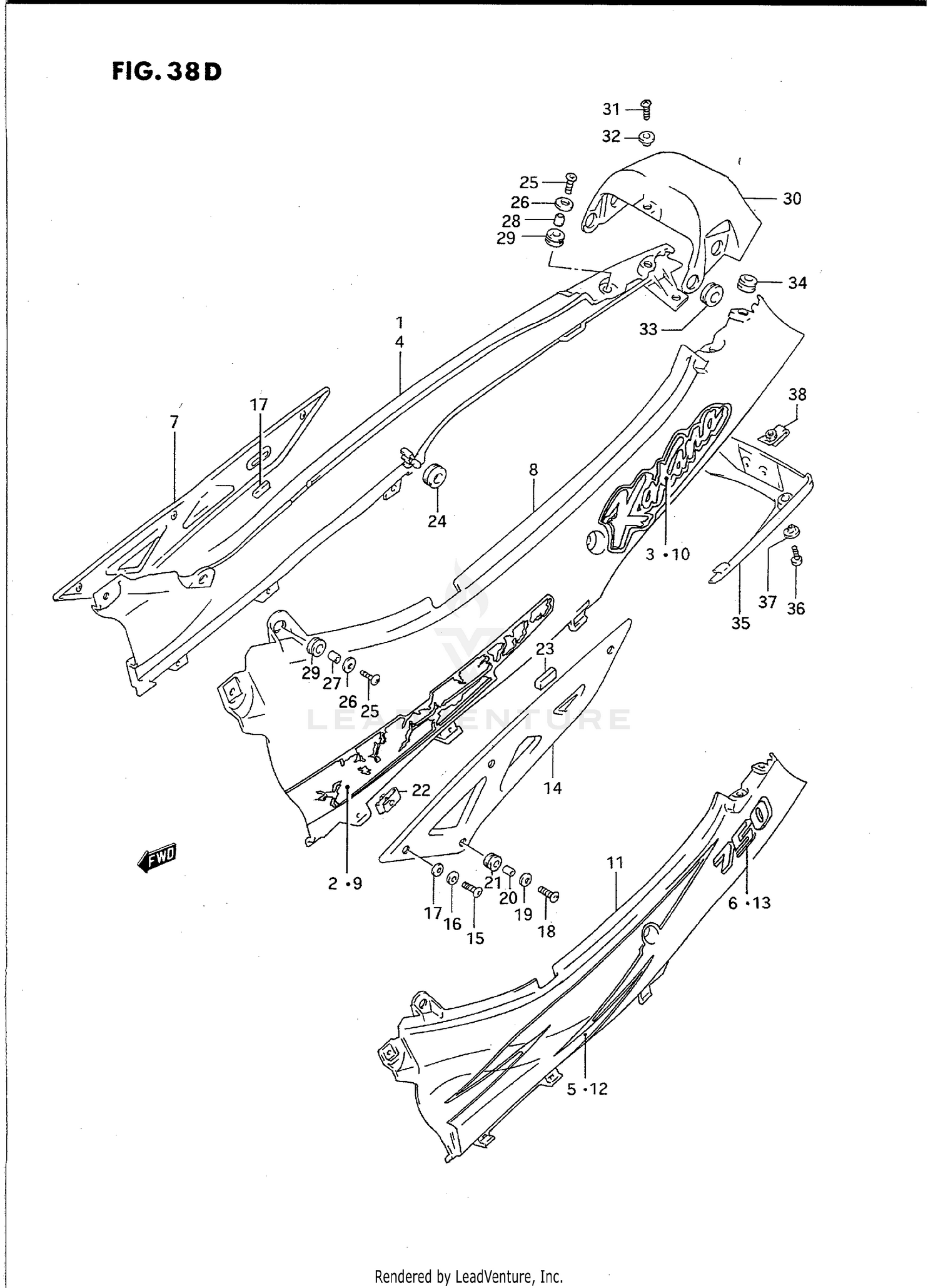 FRAME COVER (MODEL S/T)