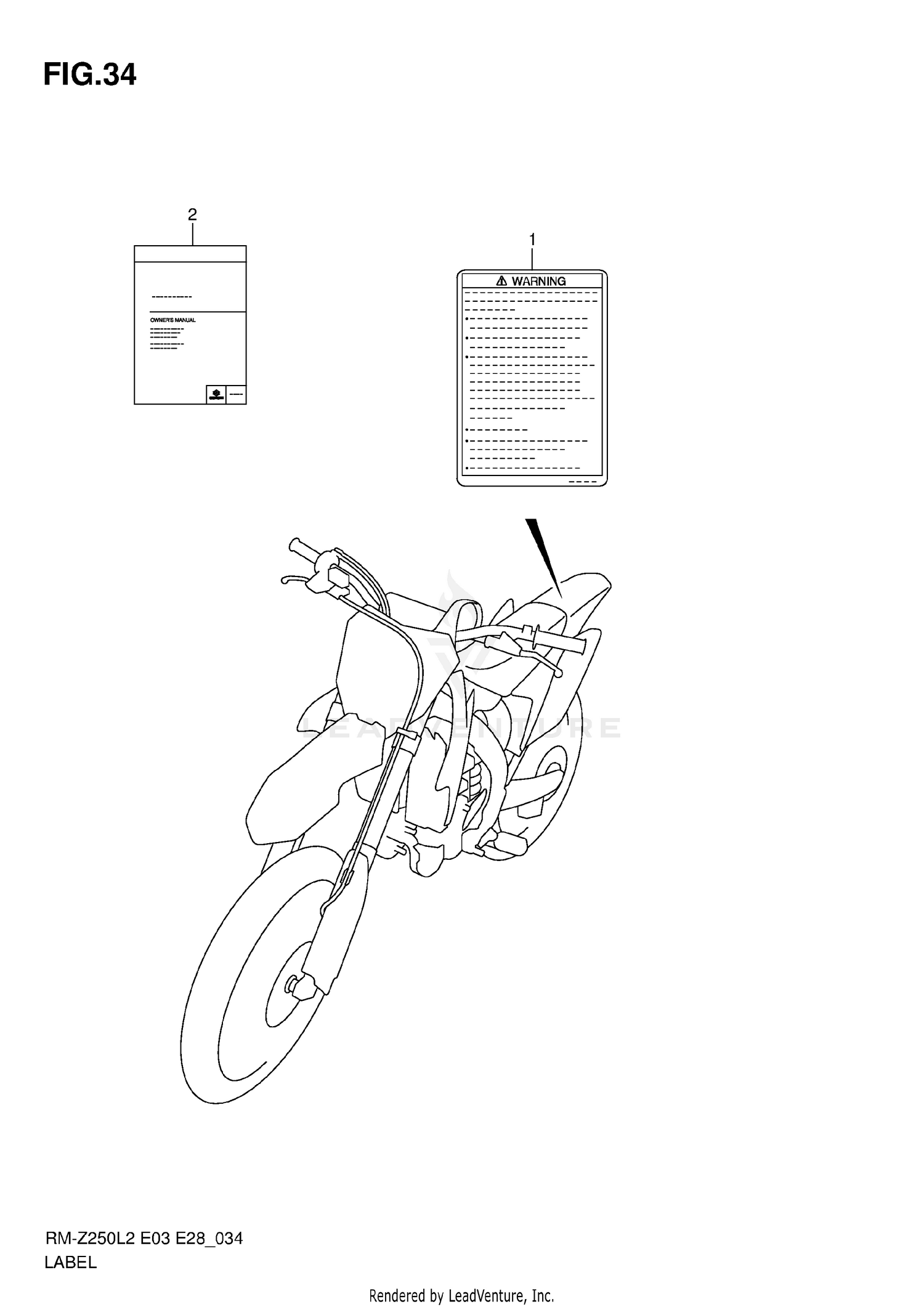 LABEL (RM-Z250L2 E28)