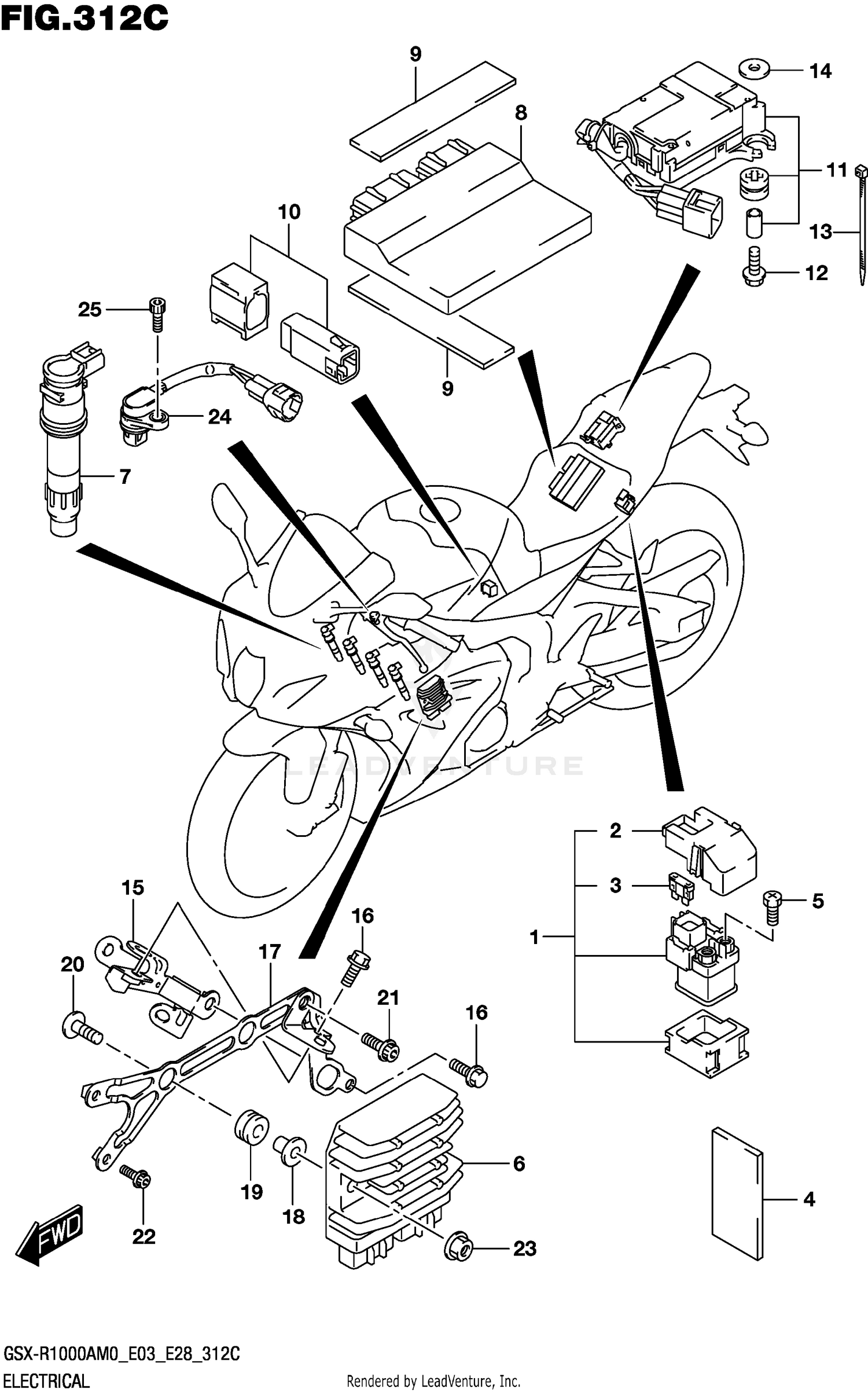 ELECTRICAL (GSX-R1000RA:E33)