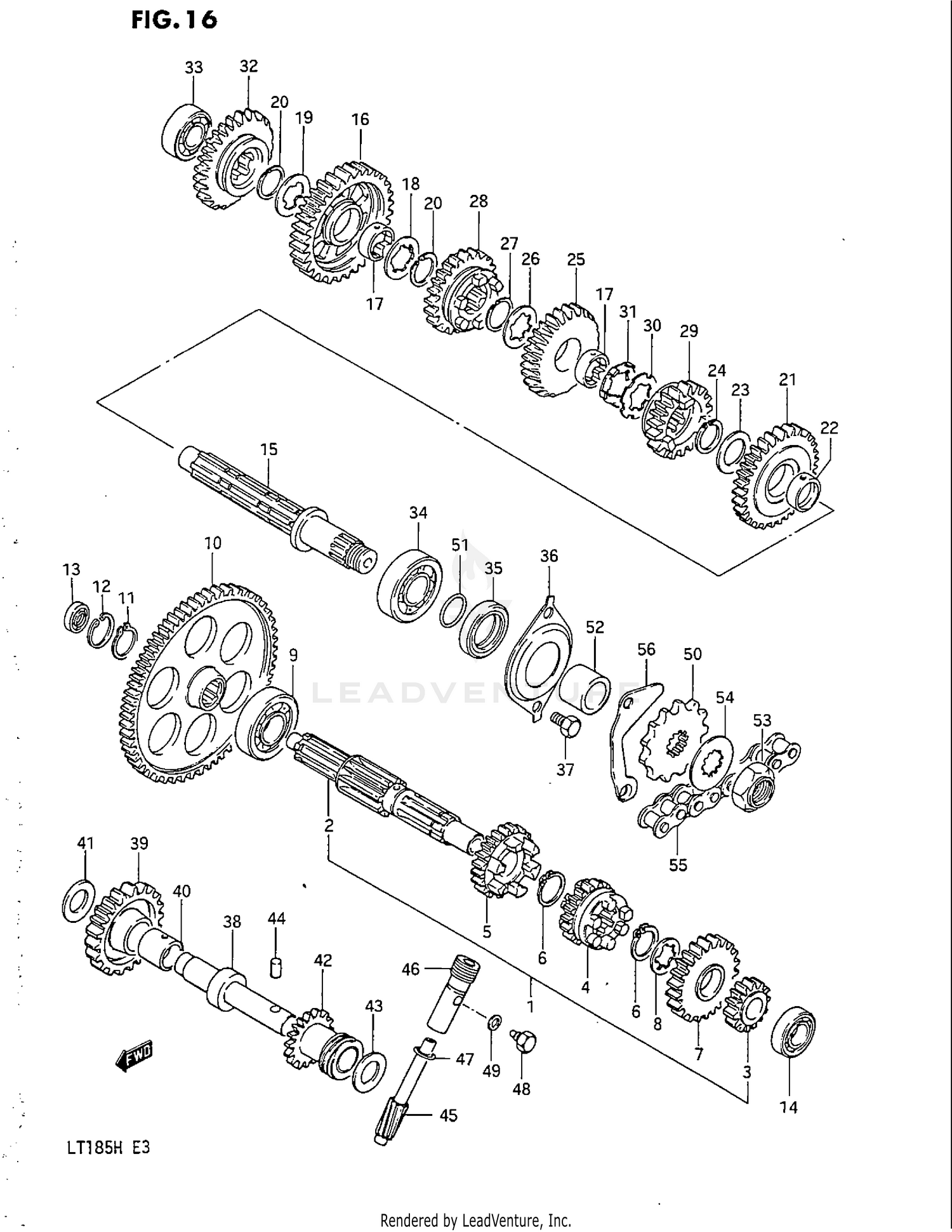 TRANSMISSION (MODEL F)