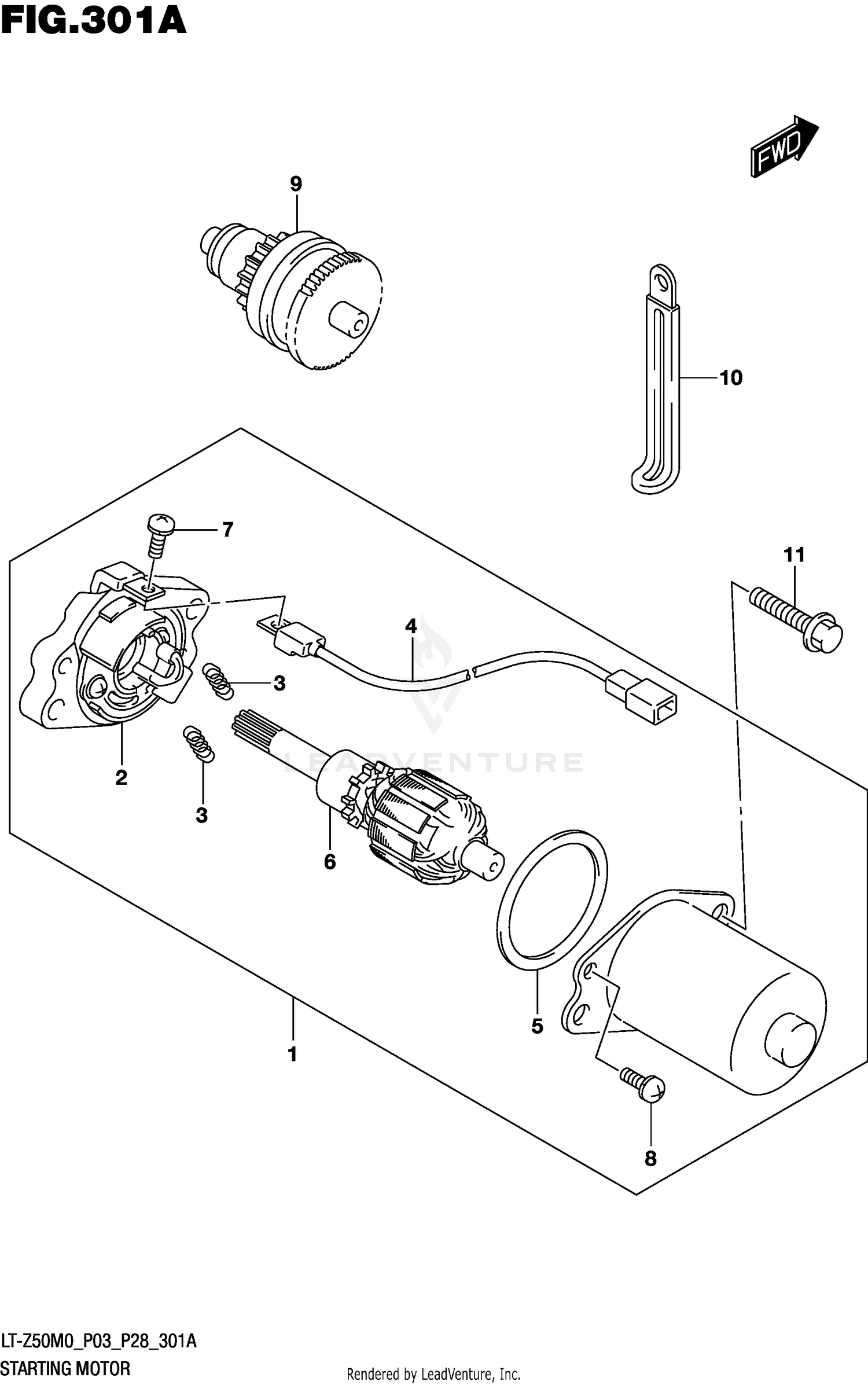STARTING MOTOR