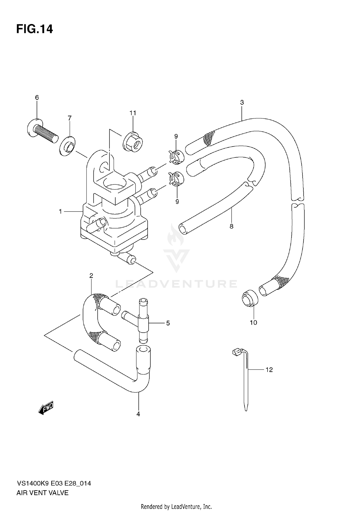 AIR VENT VALVE (E33)
