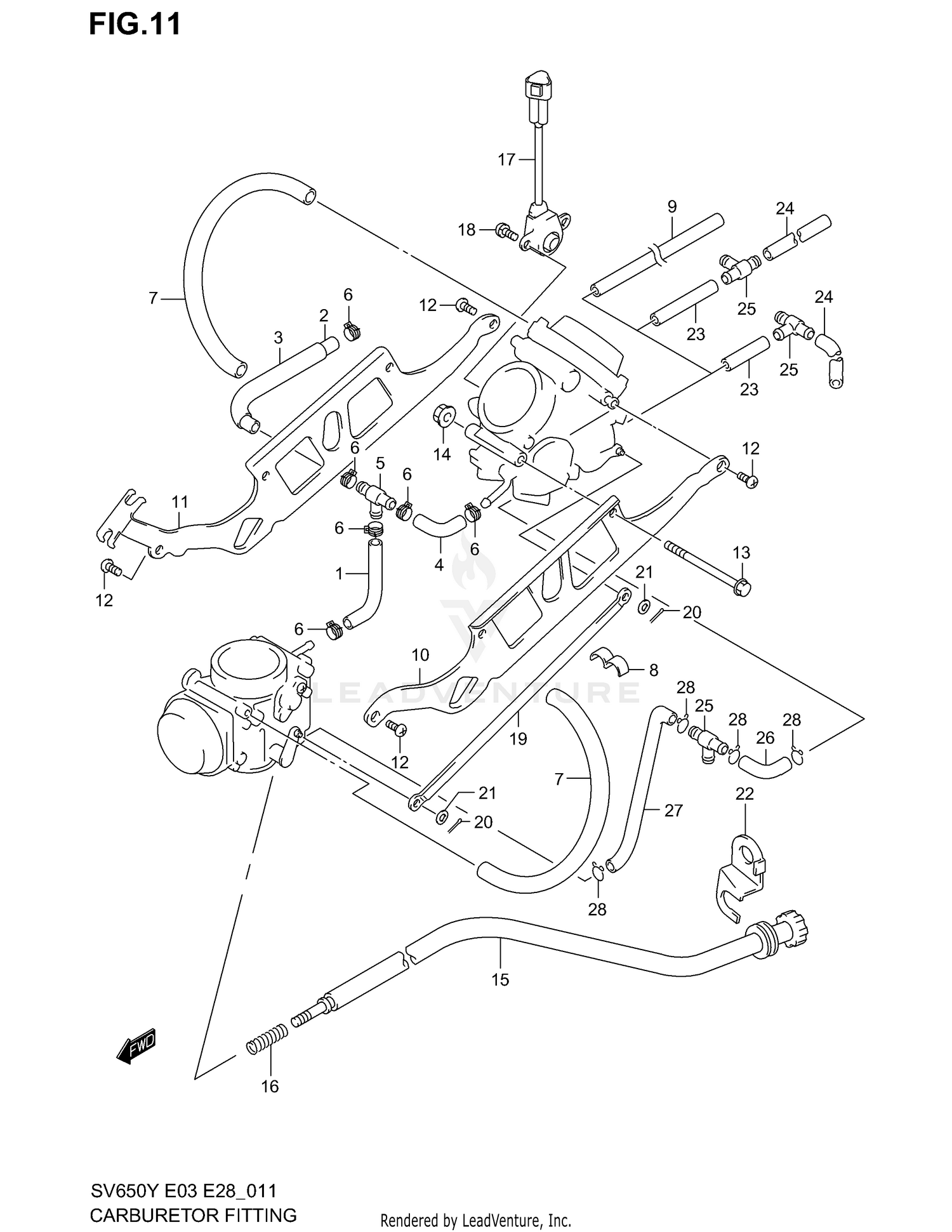 CARBURETOR FITTINGS