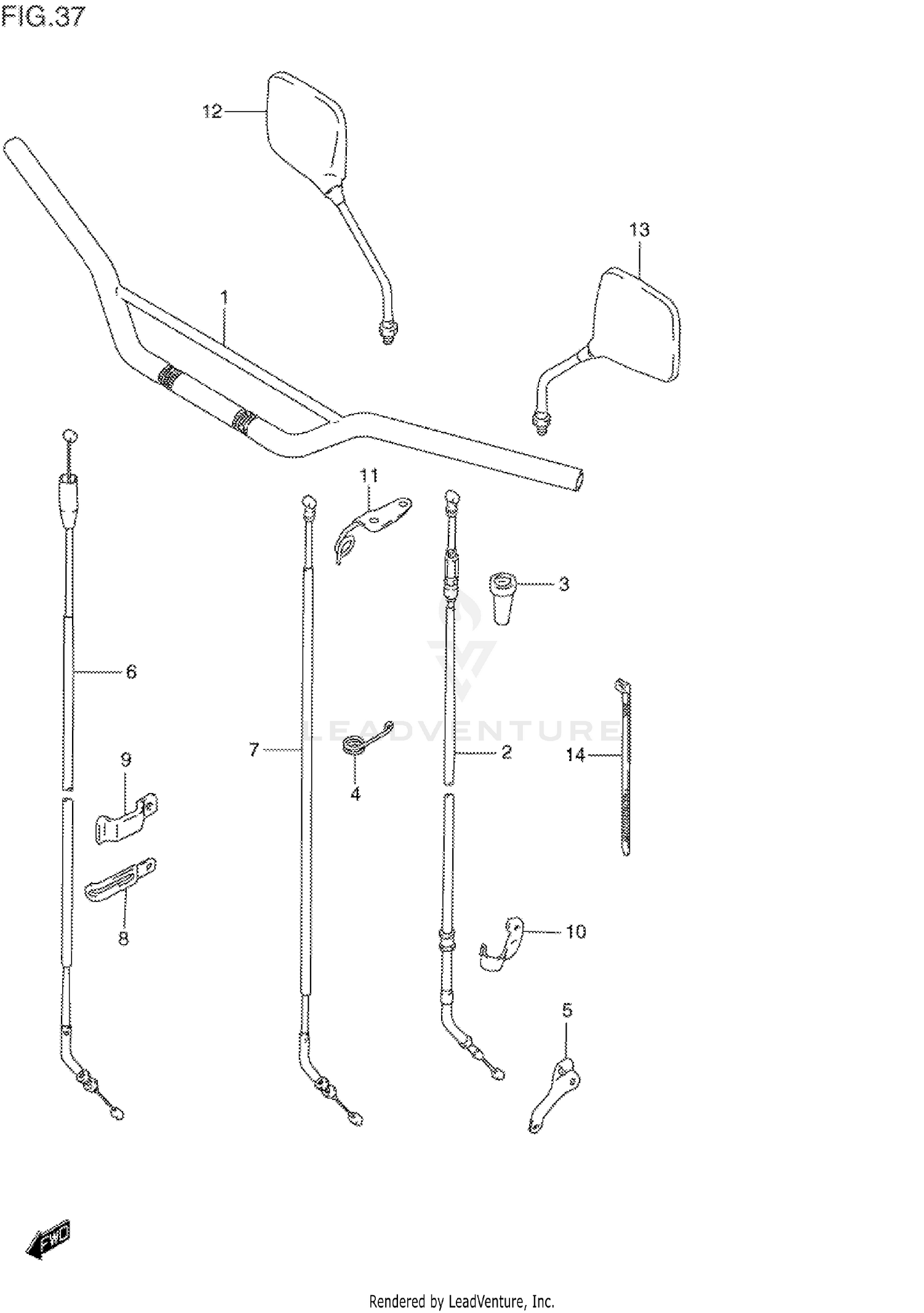 HANDLEBAR (MODEL L/M)